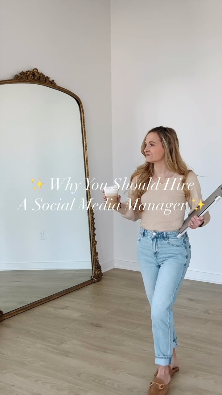 Why should you hire a social media manager? The reasons are endless, really! ✨👏🏻
💫 follow for all things social media marketing + tips
#socialmediamanagement #socialmediamarketing #socialmediamarketingtips #socialmedia #smallbusinessowner #smallbusinessmarketing #smallbusinesstips #socialmedia101 #socialmediahelp #socialmediamarketingstrategy #socialmediamarketingagency