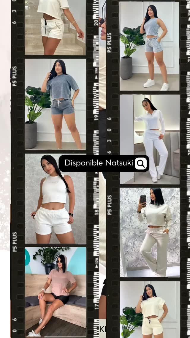 🎞️ Un recorrido por todo lo que tenemos disponible en Natsuki 🎞️
Mira las referencias que tenemos listas para entrega inmediata 🥰
Variedad en colores y tallas S, M, L y XL📏
Envíos a todo el país🛍️
#DisponibleEnNatsuki #NatsukiStyle #ModaActual #RolloDeEstilo