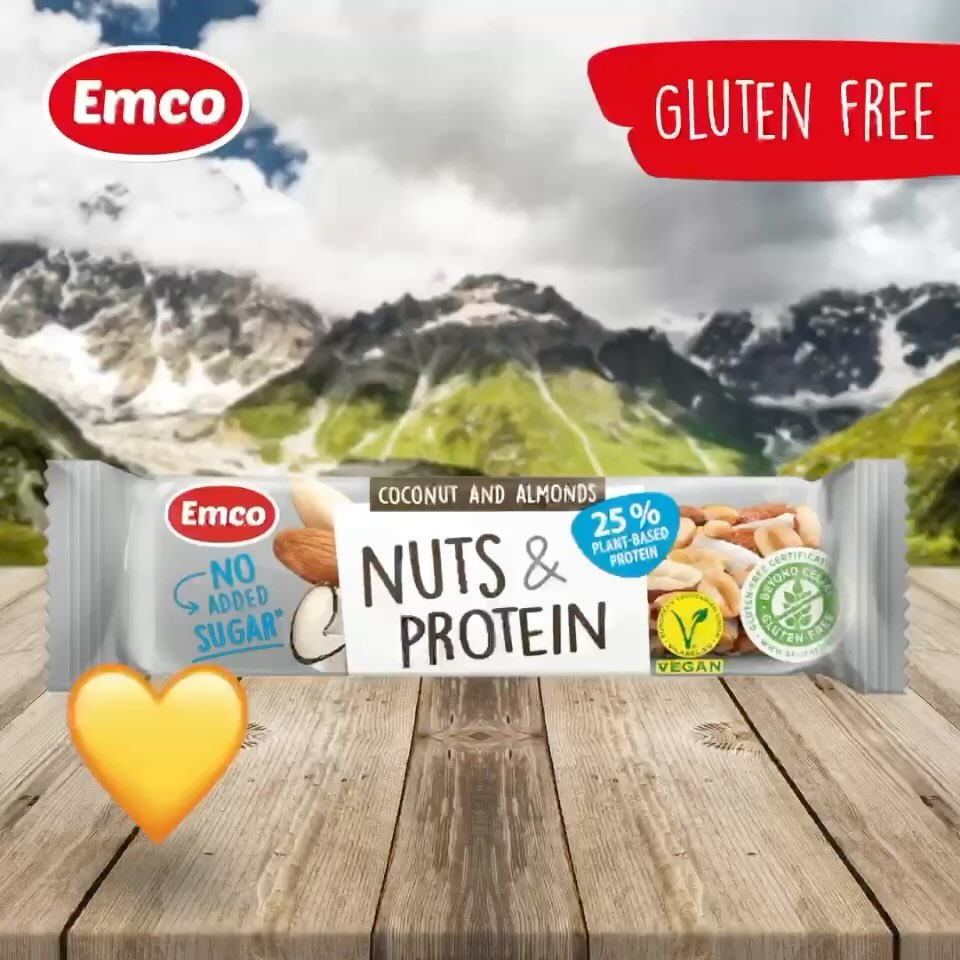 A quick and healthy snack, that will help you gain the energy while being on a hiking trip?🙏 Try our Nuts&Protein bars, that are even vegan and contain no sugar! 👀
Will you rather choose:
💛 Coconat and almonds
💚 Pistachio
#emco#emcoglobal#snack#nutsbar#trip#summer#vacation#evenhealthythingscanbedelucious