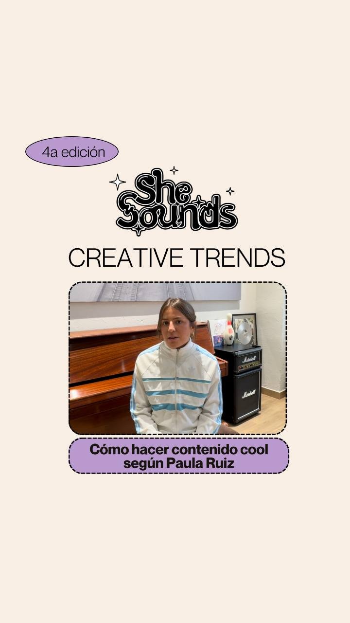 Aquí va el consejo de @paularaaa para que lo petes en redes sociales creando contenido.