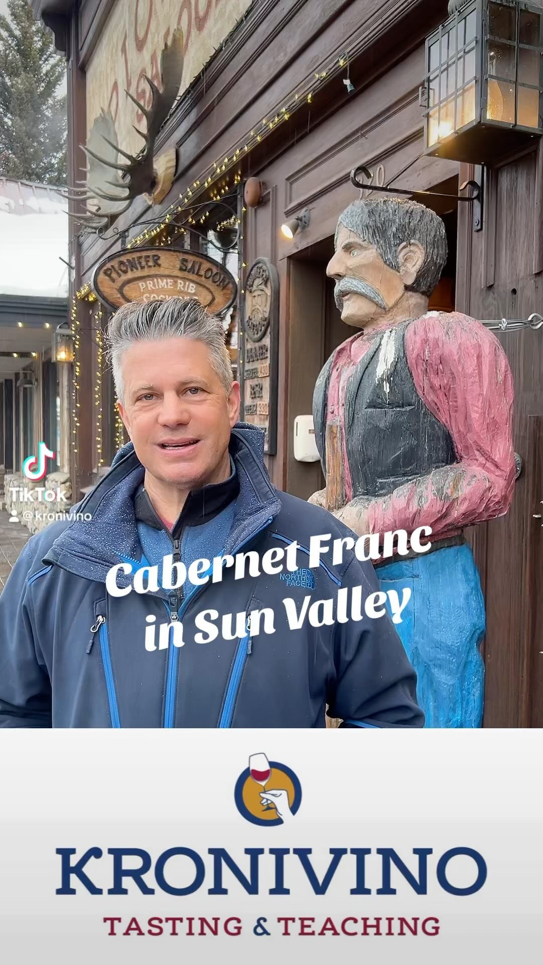 Cabernet Franc (SIP CLIP #36) - Apres' ski by the fire with a delicious medium-bodied French red wine at a cozy wine bar in wonderful Sun Valley, Idaho! Cheers! #kronivino #sunvalleywinecompany #sunvalleyidaho #redwine #bordeaux #loirevalley #cabernetfranc #cabernetsauvignon #sauvignonblanc #winetasting #foodandwine