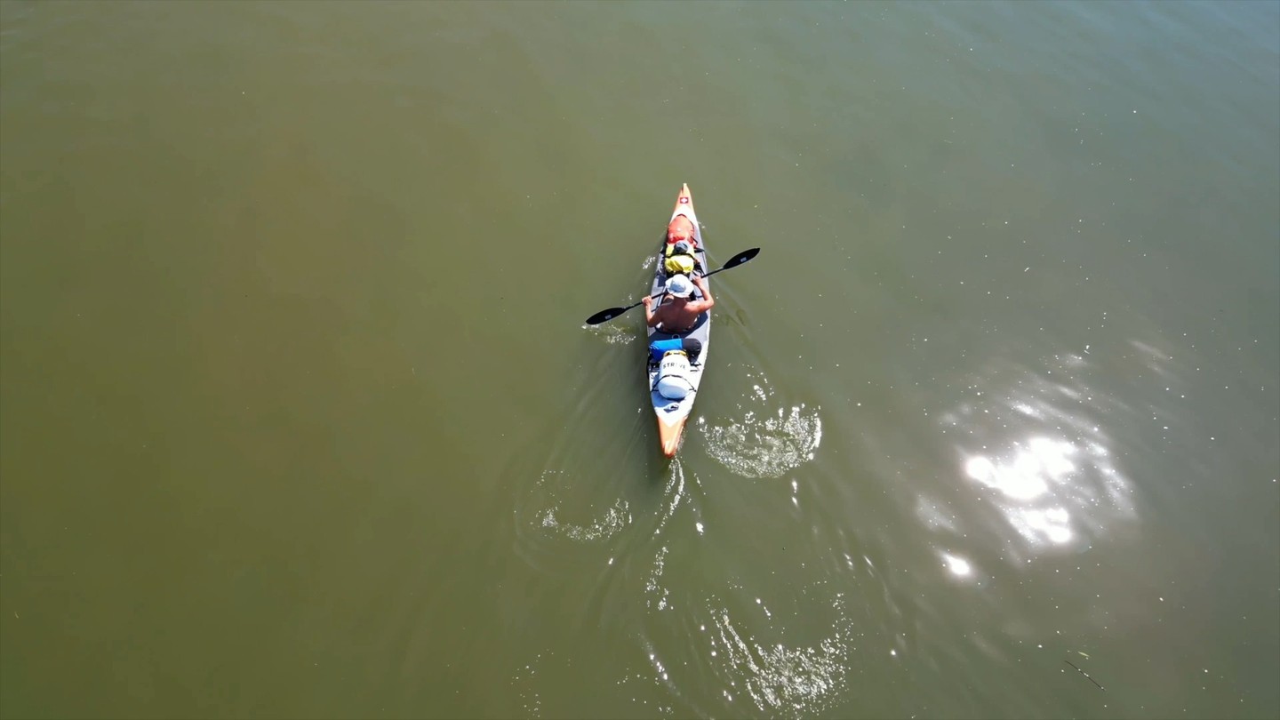 1 minute de descente du plus long fleuve d'Europe 🎥