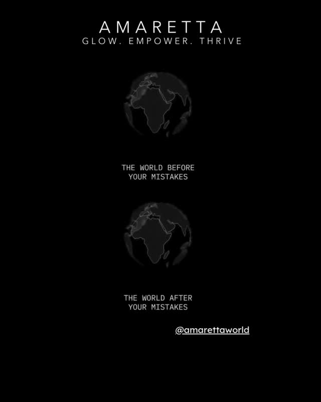 💫 Mistakes are not the end—they’re the beginning.
Every misstep, every detour, every “failure” is just life’s way of sharpening us. The world doesn’t stop when we fall—it keeps spinning, giving us the chance to rise, reflect, and rise again, smarter, wiser, stronger.
So if you’ve made a mistake, good. It means you’re trying, living, growing. Don’t run from it—learn from it. And remember, even the brightest stars were once lost in the dark. #amarettaworld #successmindset #selfconfidence #empoweryourself #careergrowth #glow #beautiful
