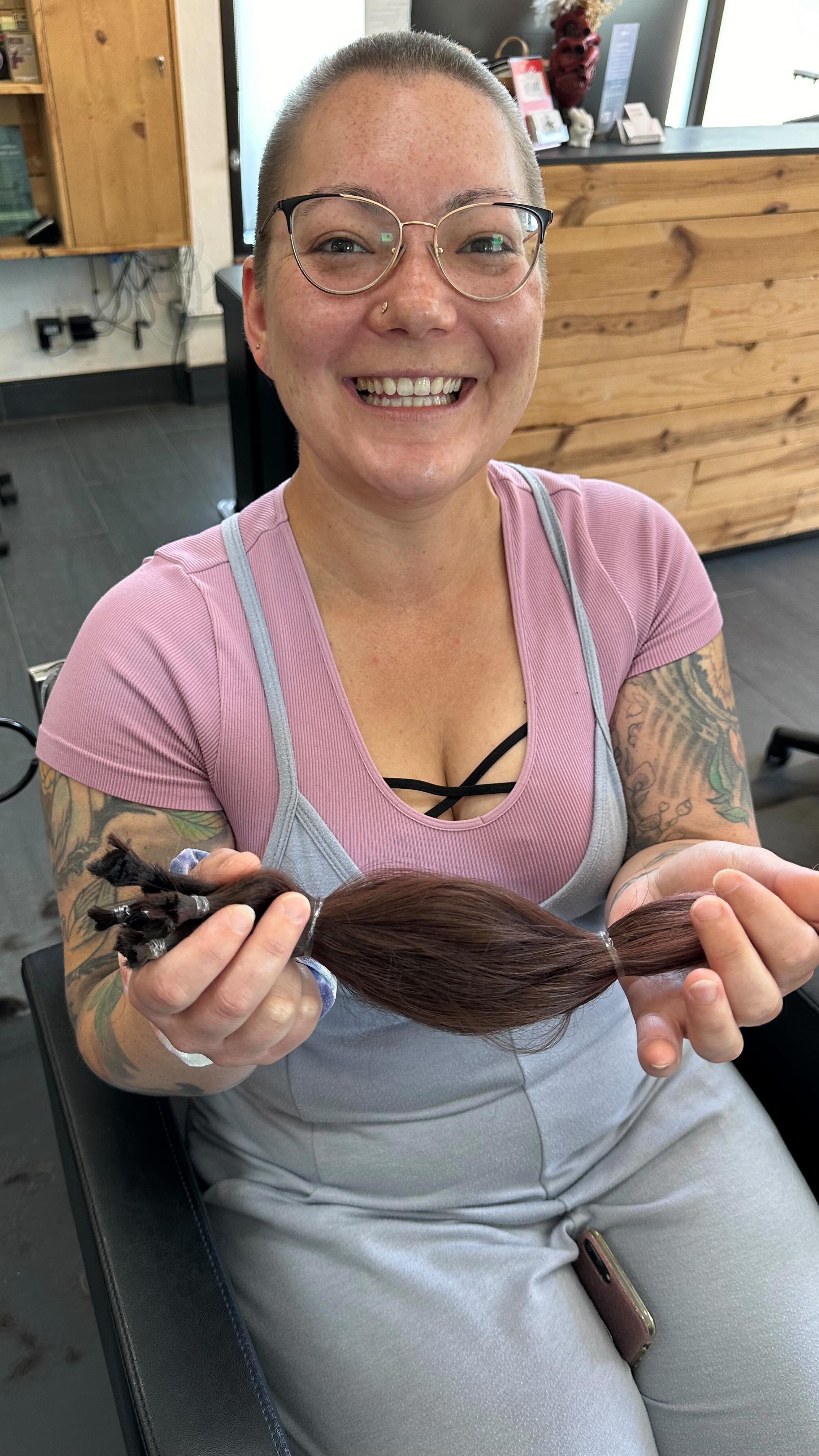 If you’ve been waiting for a sign to get a #buzzcut here it is! 🪧💇
Feel #empowered ! Feel the cool breeze on your neck ! Life is too short to not to do the thing !
And we can #donate those locks for you too!
#hairdonation #womensbuzzcut #shorthair #shorthairdontcare #summerhair