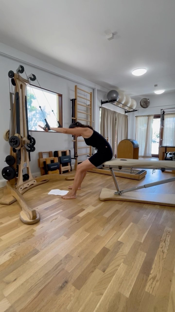 Getting a bit of practice in for my GYROTONIC®️ Foundation Training coming up with @harabeyondmovementstudio
_
Looking forward to 12 days of learning and moving. It’s a big course and a long time to be away from the studio, so it’s excitement mixed with a little bit of anxiety. I am eager to get to the other side of it, but know I will be grateful in the moment to enjoy the process. 🙏