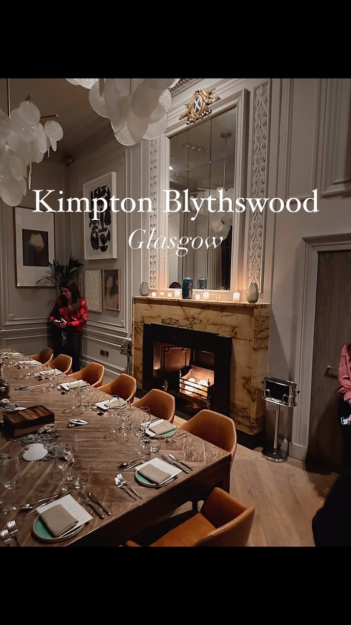 Thank you Kimpton Blythswood for a wonderful welcome in Glasgow. I will be back to stay in your one of a kind suite and take advantage of the ice room at your spa! #butfirsttravel #glasgow #travelgram #amymacdonald