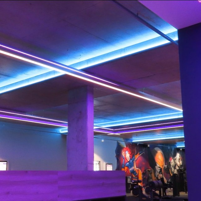 ADDICTED TO LIGHT.
VEKTA provides linear lighting with flair. Thanks to our design-to-manufacture capability, and management and control systems, VEKTA can deliver your vision in colour with animation. This project provided excitement to the training spaces in an Australian Fitness Cartel gym.
#foslightinggroup #vekta #linearlightingsolution #LEDanimation #RGBWlighting #suspendedluminaires #LEDlattice #directandindirectlight