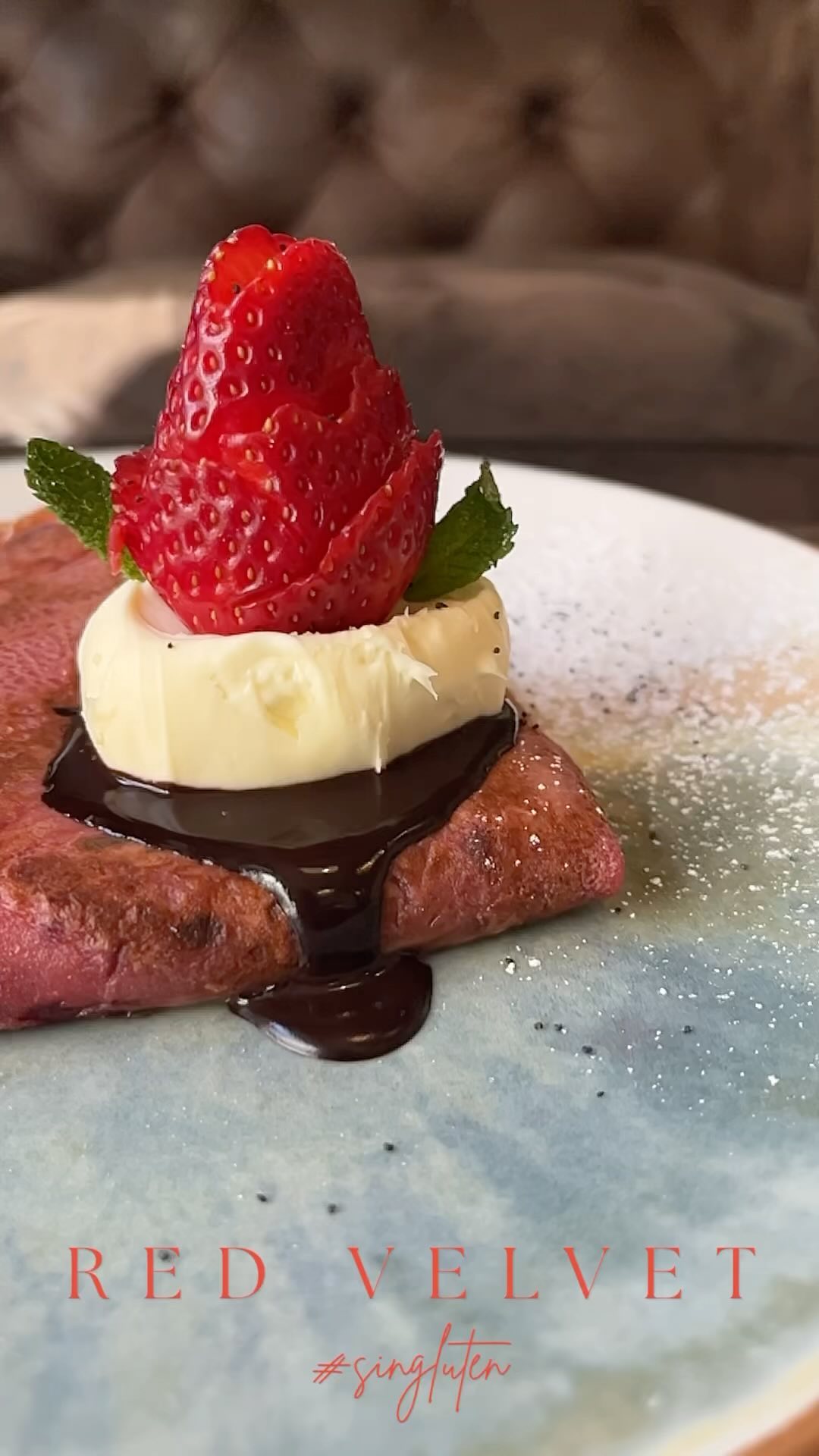 Amor por lo que hacemos! Feliz San Valentin ❤️❤️❤️#sensegluten #glutenfree #crepes #redvelvet