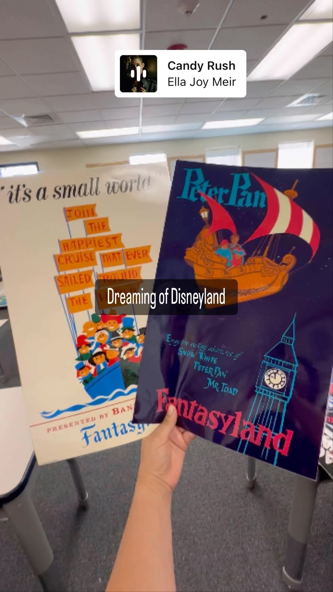 Fantasizing about Fantasyland. More posters going up for my Disneyland Classroom!
#disneyteacher #disneyclassroom #disneyland #classroompinspirations #classroomdecor #iteachtoo #iteachfifth