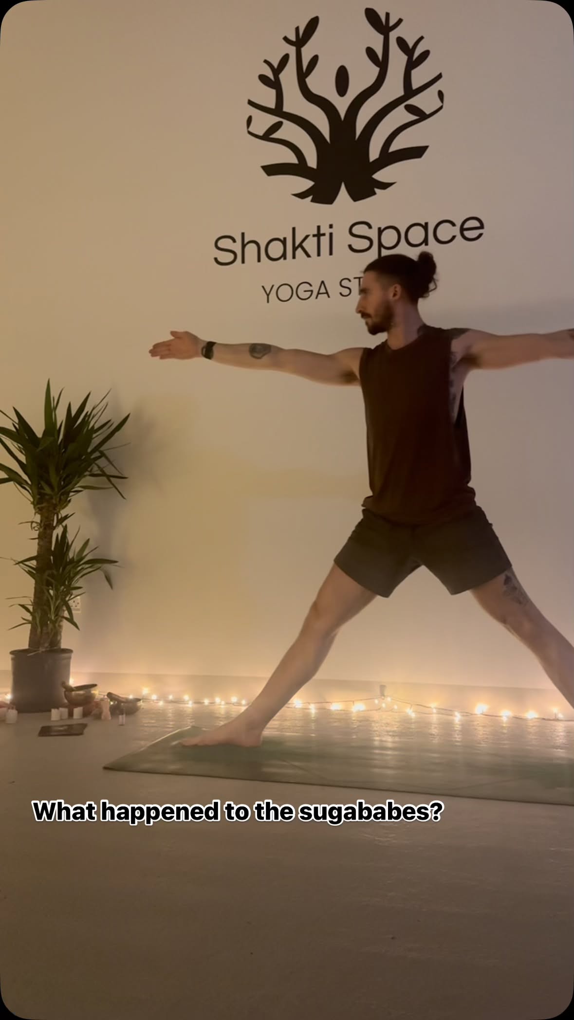 Figuring out how to show my class that suffering is a choice.
As in…you chose to come to this class, that was your choice.