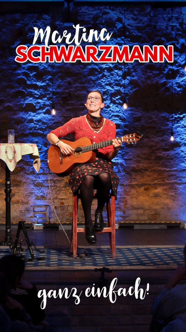 Martina Schwarzmann im BR Fernsehen am 05.12. 21:00 Uhr 🎥 Anfang des Jahres haben wir das Programm "Ganz Einfach" von Martina Schwarzmann aufgezeichnet. Dieses wird diesen Donnerstag, am 05.12. um 21:00 Uhr im BR ausgestrahlt.📺 Schaltet ein und freut euch auf Martina!🥳🎶 #martinaschwarzmann #suedpolentertainment #kabarett #GanzEinfach #HumorVomFeinsten #bayern