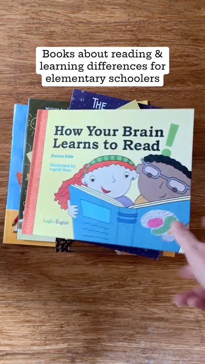 Learning about how your brain works can be powerful for children!
We always follow the family’s lead when it comes to discussing learning differences with a student.
These are some of our favorite picture books about dyslexia and learning differences that can help start the conversation at home.
▫️It’s Called Dyslexia by Jennifer Moore-Mallinos
▫️Back to Front and Upside Down by @claire_alexander_picture_books
▫️Ben and Emma’s Big Hit by @gavinnewsom
▫️Thank You, Mr. Falker by @patriciapolacco01
▫️The Alphabet War by Diane Burton Robb
▫️Dyslexia Explained by Mike Jones @nessylearning
▫️How Your Brain Learns to Read by Denise Eide @logicofenglish
🔗📚 all linked in bio
#dyslexia #learningdisabilities #scienceofreading #dyslexiaawareness #saydyslexia