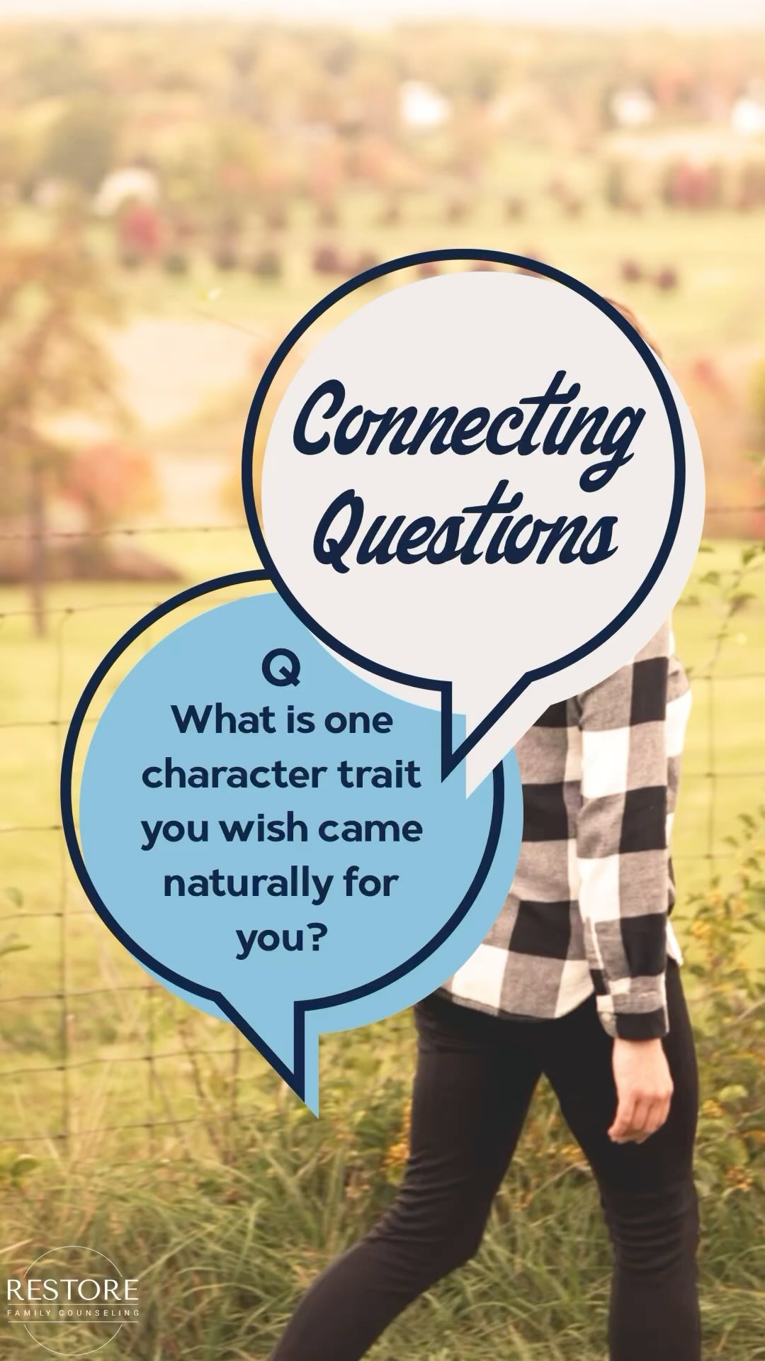 It’s okay if you are not naturally inclined to certain character traits. Try practicing your desired trait with people you trust! 🙌🏻 Maybe it’s trying to be more merciful. Or, maybe it’s time to start speaking more of the truth.