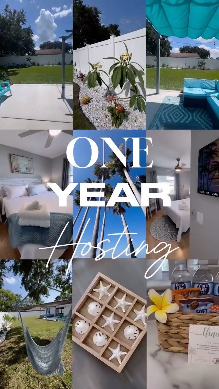 Whew! What a busy couple months. Time flies when you’re having fun 🤪 made it through 1 year of hosting back in October! Also became a Superhost earlier in the year! 🌟
We’ve welcomed amazing guests, made thoughtful upgrades, and learned so much along the way! Here’s to creating even more unforgettable stays in our cozy cottage and making year two even better!! 🩵🐚
Grateful is an understatement. ✨
•
•
•
#airbnbexperience #airbnbsuperhost #airbnbhost #visitflorida #tampabay #floridabeaches