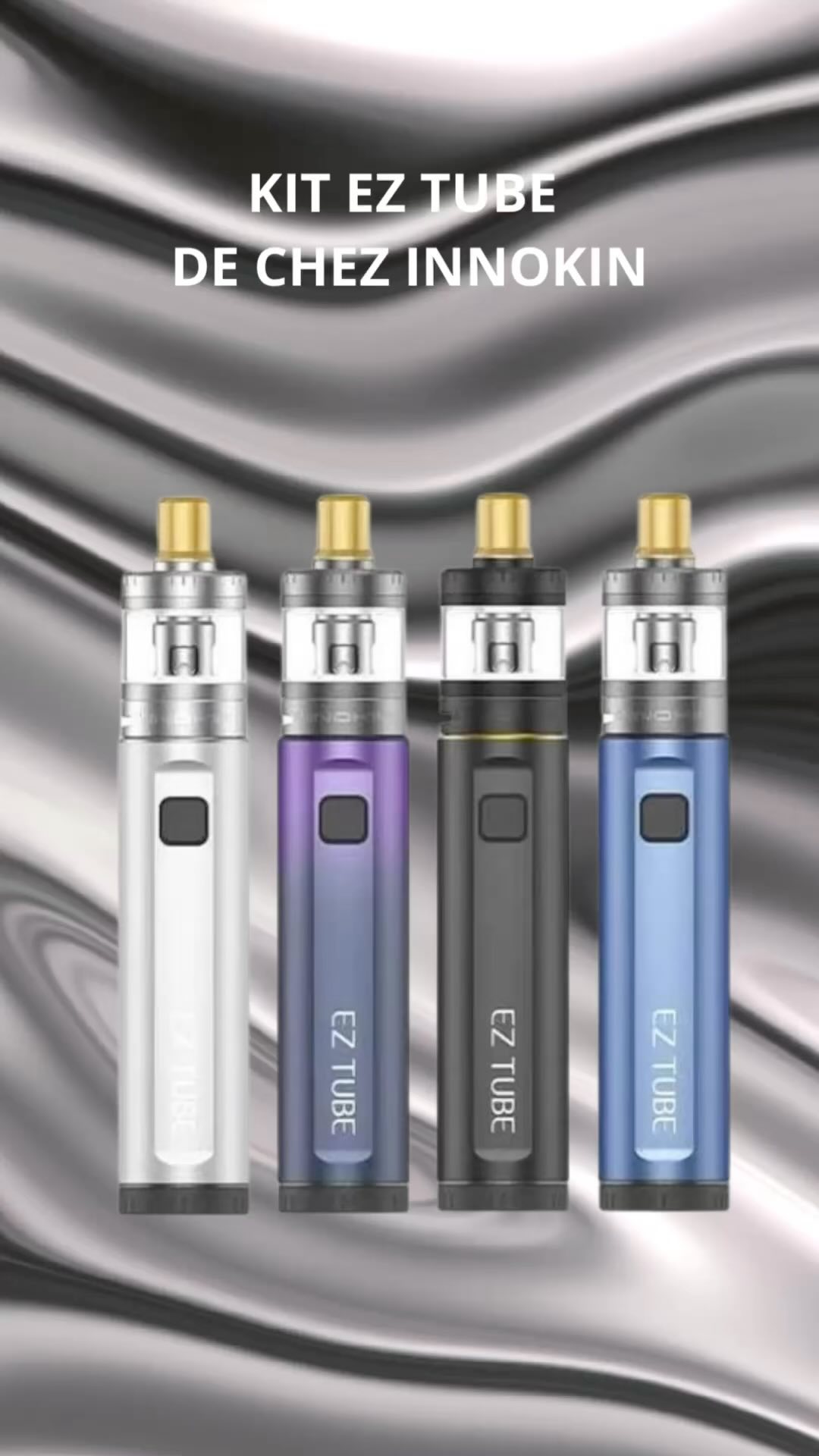Simple et efficace ! Le nouveau kit Ez Tube de chez Innokin séduira les inconditionnels du tirage MTL avec sa batterie de 2100 mah elle vous emmènera jusqu’au bout de votre journée .
#innokin #eztube #zenith #mtl #lorient #hennebont #vapoway