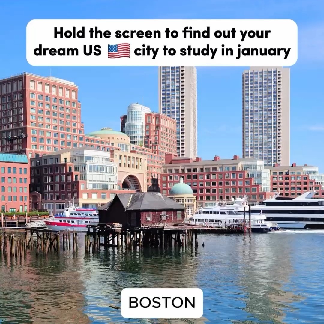 Best US cities for international students
Which city will you be studying in by January 2024?
1. Boston
2. New York
3. Chicago
4. San Fransico
5. Washington DC
6. Los Angelos
7. Cambridge
8. Berkeley
Include yours in the comment session