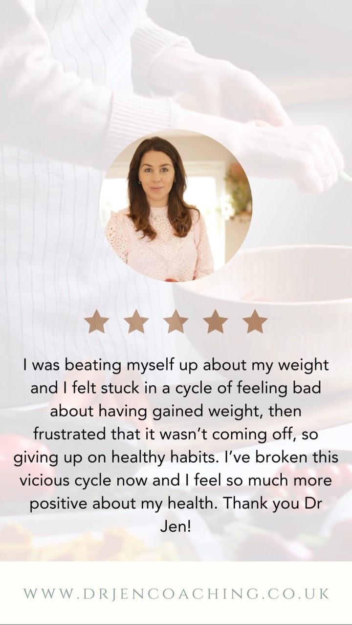 This is a testimonial from one of my lovely clients. This client was 45 and struggling with many perimenopausal symptoms but the most bothersome symptoms were weight gain and joint pain which was making exercise difficult and she felt stuck in a rut. We worked on making some improvements to her nutrition and optimising gut health. We even reduced exercise intensity at the beginning and focused more on building muscular strength and functional capacity. My client learned how to fuel and nourish her body, she increased her fibre intake, plant variety and made sure she was getting adequate protein and healthy fats and reduced ultra processed foods. We worked on a good sleep routine and built in time for proper rest and recovery. Within 8 weeks her joint pain was no longer an issue. We then started to increase aerobic exercise intensity because my client loves running so getting her back to this point was hugely important to her.
I feel very privileged to support all my clients with their health and well-being and help them make lasting lifestyle changes that have such a profound effect on their life ✨
Lifestyle Medicine is the future of healthcare!
Jen 🙏
#menopause #womenshealth #lifestylemedicine