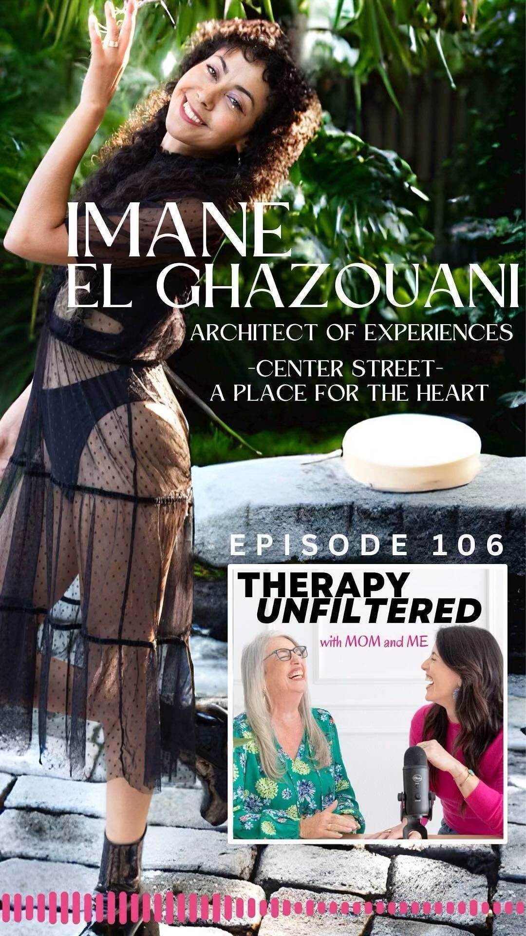 She’s the Architect of Experiences and Director of @centerstreetretreat - Welcome Imane El Ghazouani @luv_waves to the @therapyunfilteredpodcast with @peteysilveira and @heysarahburnett! We had the most beautiful conversation on how Imane curates safe spaces for self-exploration and collective healing! 🤍
💫Imane is the Director & Architect of Experiences at “Center Street - A Place For the Heart,” where she channels her passion for experience design and community empowerment. With a background in Mechanical Engineering and a science-oriented mindset, Imane crafts ritualistic modern experiences blending mind-related sciences with ceremony and the healing arts.
🎙️ Tune into the Therapy Unfiltered Podcast on your favorite streaming platform to hear how Imane flirts with nature in her daily practice 🥰🤍
💫Happy Monday friends! We have a 2 spots left for this Saturday’s @souljourneysretreats at Center Street! It’s a full day retreat designed to awaken your spiritual and somatic intuition. We can’t wait for this container!
#therapyunfilteredpodcast #souljourneysretreats #wellnessretreat #centerstreet #orlando #souljourney #mentalhealth #spiritual