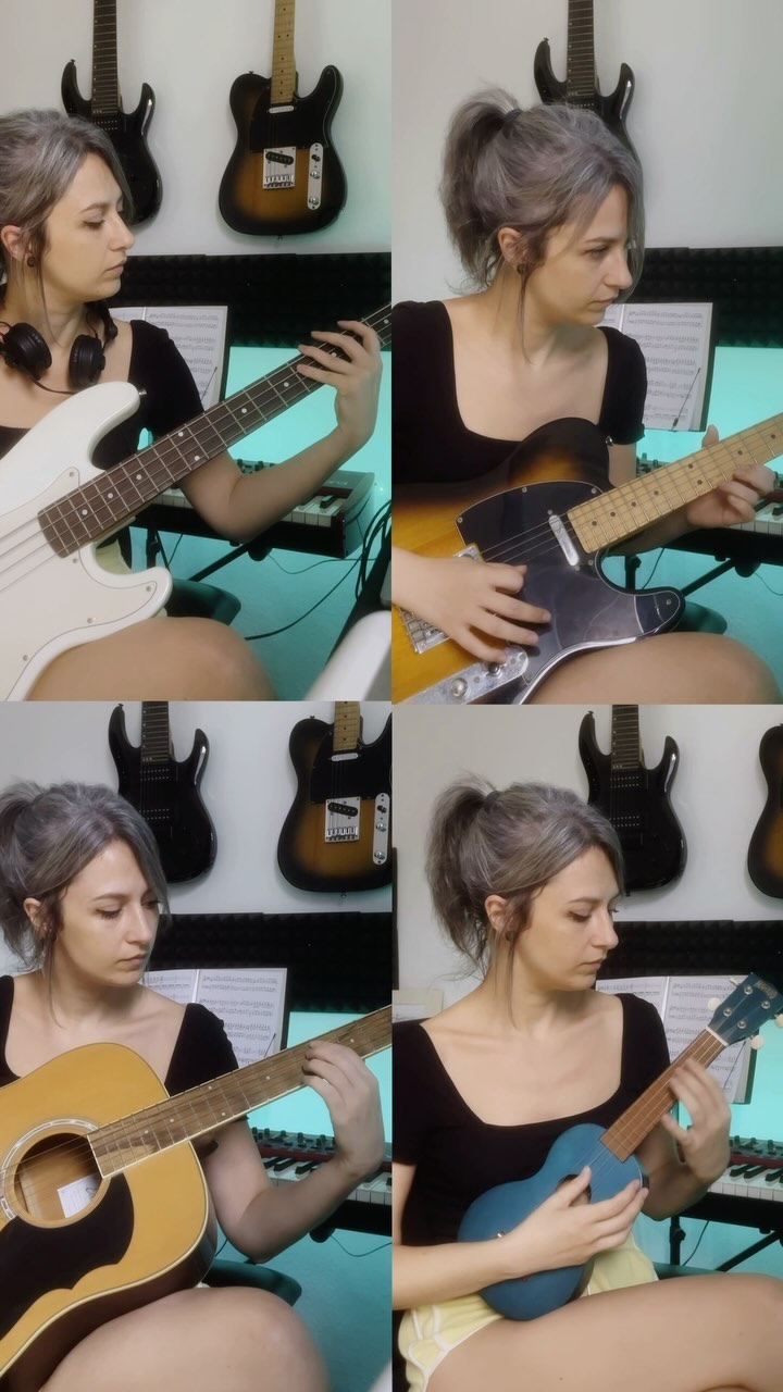 Soy el fuego que arde tu pieeel 🗣️
I suck on strings (plucked) so I picked an easy one 😀
#cover #tuyo #rodrigoamarante #narcos #soundtrack #guitar #guitarist #bass #bassguitar #ukulele #fender #telecaster #recording #electricguitar #electric #ableton #producer #mixing #mastering #studiolife #homestudio #composer #latin #intro #lyrics #music #musician #multiinstrumentalist