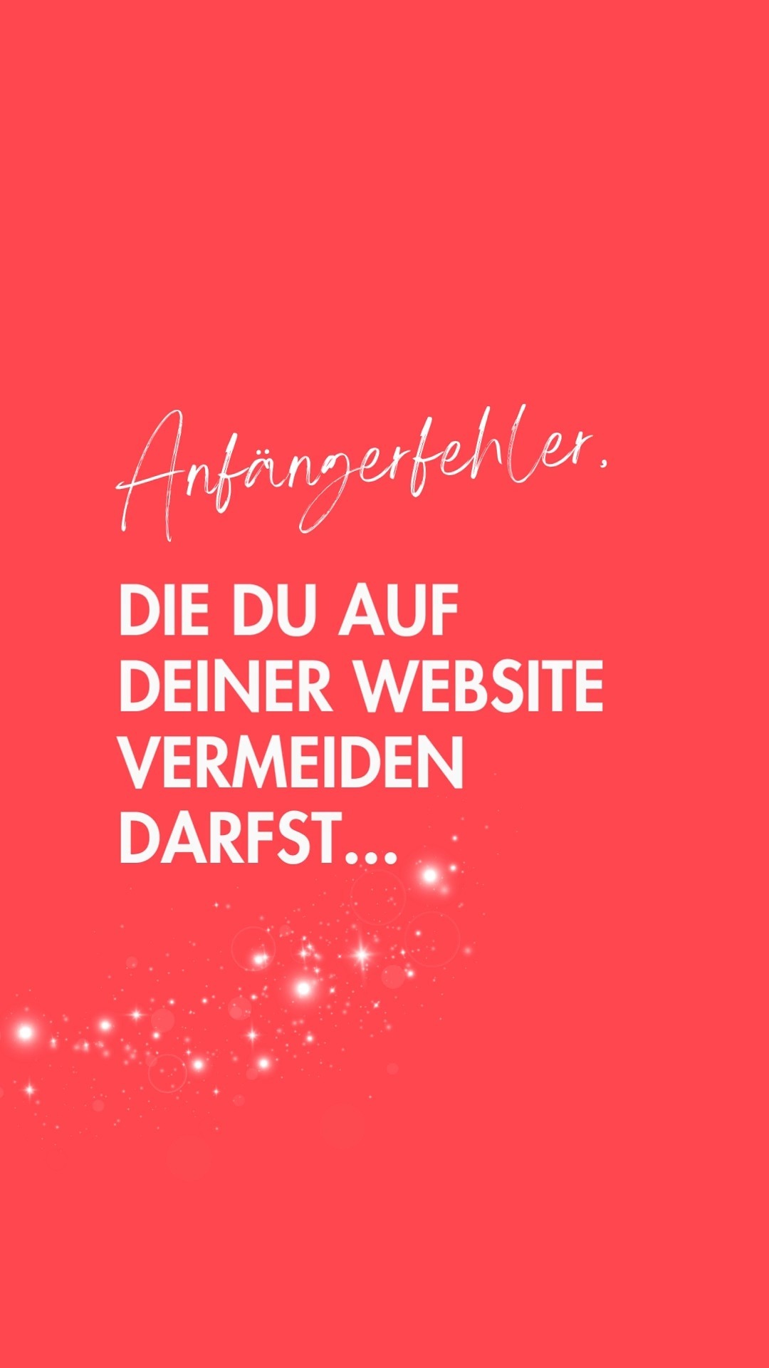 Es macht mich echt glücklich, wie viele Selbständige, Coaches und Berater ihre eigene Website selbst in die Hand nehmen und ihre einzigartigen Talente damit in die Welt tragen. 🌟
Und gleichzeitig macht es mich unfassbar traurig 😢, wenn ich sehe, dass immer wieder dieselben Fehler gemacht werden und viele dann zwar eine Website haben, damit aber keine Kunden gewinnen.
Aber das muss nicht sein! 🙌 In meiner 5 Tage Webdesign Challenge zeige ich dir Schritt für Schritt, wie du typische Anfängerfehler vermeidest und eine Website erstellst, die Vertrauen aufbaut und Kunden begeistert. 💻✨
Kommentiere einfach mit "WEB" und ich schicke dir den Link zu Anmeldung direkt in dein Postfach.
BUSINESSAUFBAU
WEBDESIGN
WEBSITE
KUNDENGEWINNUNG
ONLINEBUSINESS
#frauenimbusiness #websiteselbsterstellen #onlinekundengewinnen #onlinegeldverdienen #frauennetzwerk #webdesignchallenge #businessstarter #firmagründen #selbständig #worksmarternotharder