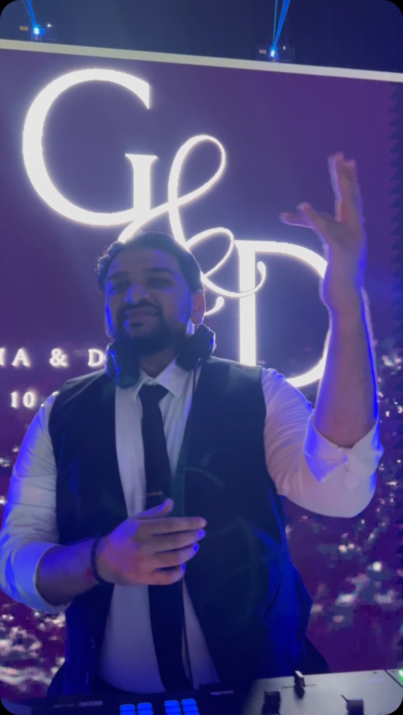 DJ Smit bringing the heat to the dance floor 🔥
.
.
.
Booking 2025 NOW!
.
.
Inquire using the Link in our Bio and Let’s make your special day an unforgettable dream.
.
.
🎧 @_djsmit
🎤 @theycallmevig
💡 @callmemenace @dj.davep
🧐 @dj.davep
#indianwedding #luxurywedding #weddingdj #weddingseason #weddingdjs #weddingdilife #weddingdjsetup #weddingdjservice #indianweddings #indianweddingbuzz #indianweddingseason #weddingplan #weddingplanner #imengaged #imengagednowwhat #weddingplanningbegins #dancefloors #nonstopdance #welovedancing #welovedance #indianweddingseason #dancedance #weddingreceptions #weddingreceptionideas