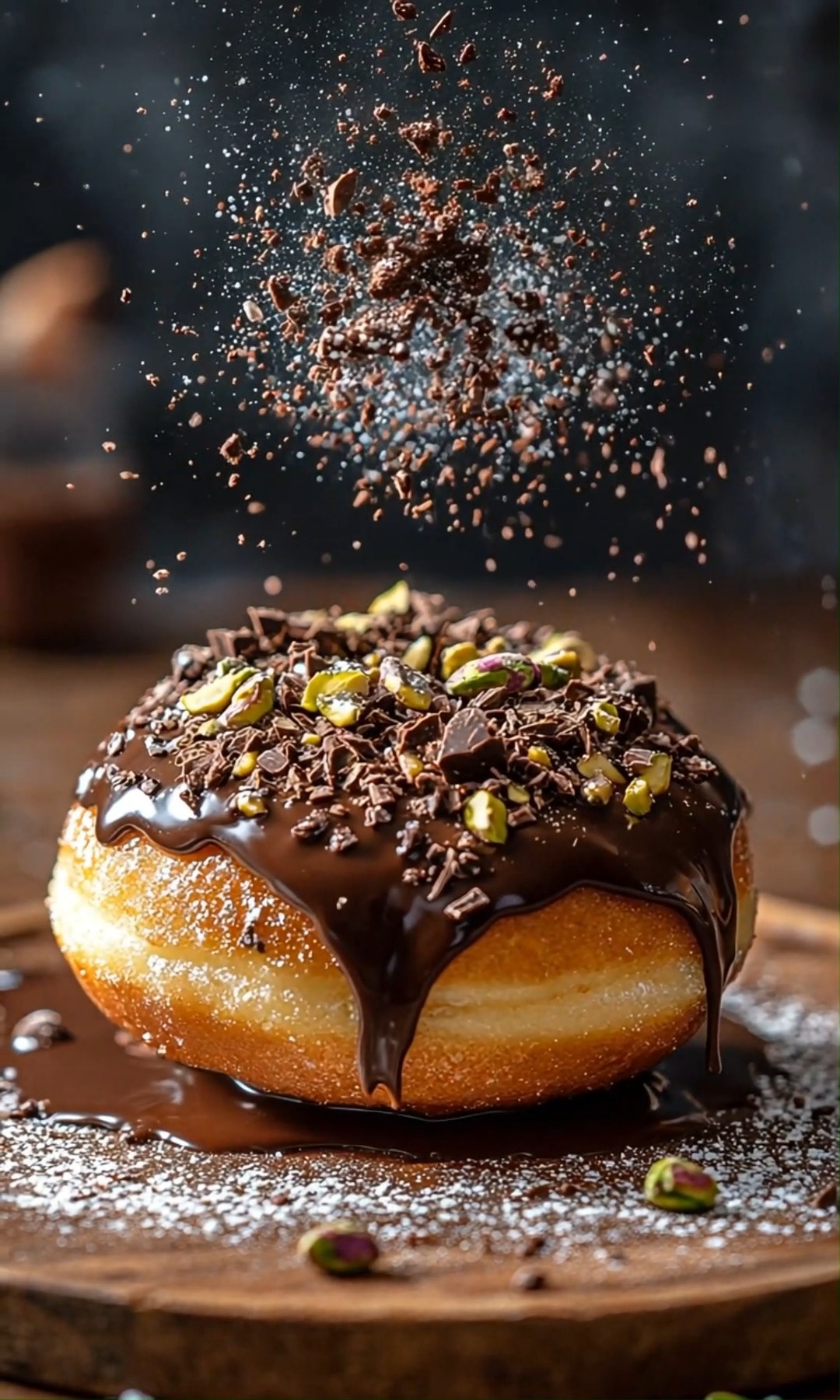 🔥 Warning: This donut might blow your mind! 🍩💥
This is not just a donut, it's an explosion of flavor!
🥜 Rich chocolate, crushed pistachios & powdered sugar perfection!
👀 Watch till the end – can you resist?
#TasteExplosion #GourmetDonut #FoodieHeaven #DessertGoals #SweetIndulgence