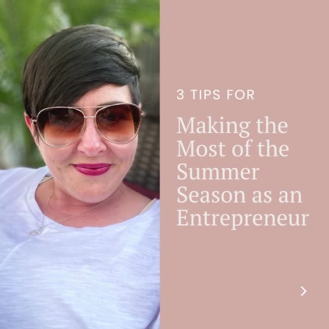 Summer is the perfect time to embrace a balance between work and fun! As a woman entrepreneur, you can make the most of this season with a few strategic moves.
Here are 3 essential tips for making the most of the summer season:
🌞Visualize Success: Picture your perfect summer day, blending work and relaxation seamlessly. Let this vision guide your daily schedule.
🌞Set Clear Goals: Clearly define your summer success for both your business and personal life. These goals will keep you focused and motivated.
🌞Prioritize Tasks: Use the Eisenhower Matrix to identify urgent and important tasks. Concentrate on high-impact activities that propel your business forward while allowing you to savor the summer moments.
Comment "Summer" below to dive into my latest blog post for more in-depth tips on balancing business and summer fun. Make this your best summer yet! 🌞✨
#solopreneur #womanownedsmallbusiness #WomenEntrepreneurs #WorkLifeBalance #ProductivityTips #SummerGoals