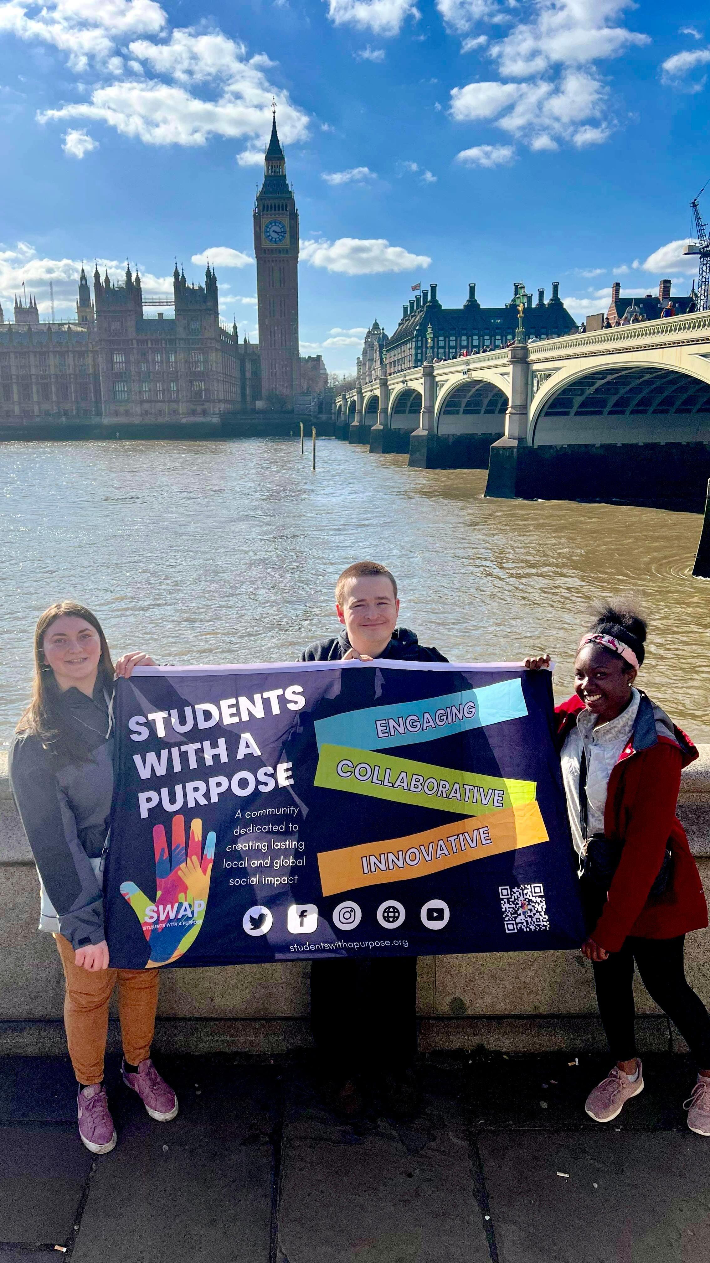 We are so proud of @cwu_swap and @vsu_swap on traveling to the UK to present their interdisciplinary research at WorldCUR. Here are some highlights they shared with us from their first day together in London. Way to go team #interdisciplinaryresearch #teamwork #cwuswap #vsuswap