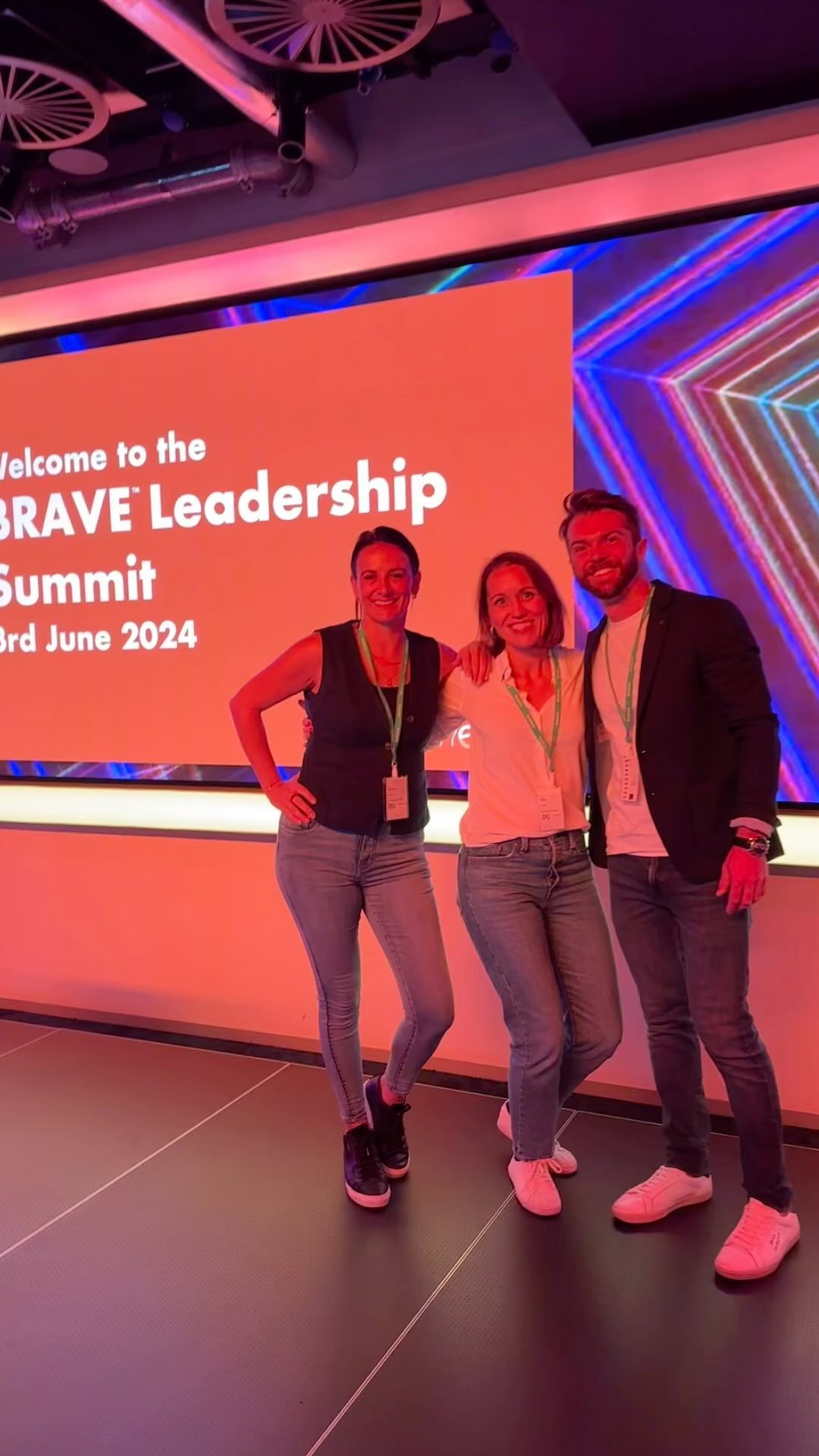 The world needs more BRAVE leaders!
A massive shout out to these two amazing humans, Emma Hall and Eliza Kiers, for pulling off an epic BRAVE Leadership Summit at the @meta offices in Sydney yesterday. I have been lucky to be part of the @emjoyaustralia journey from day one, but after stepping away over the last year to expand my services abroad, Em and Eliza have taken their programs to the next level.
I had the privilege of both participating and contributing on the day, too. We laughed, we cried, we shared stories and vulnerabilities, we even collected cake from a plank hanging off the edge of a building (in the VR world, that is!). A truly connected and deeply human experience (and it really was an experience), unpacking what it means to be BRAVE as a leader in the modern day.
If you are looking to deepen, expand and remind yourself of what it is to be a leader, then this is it. I am excited for them to announce their next event and to be supporting with the addition of BRAVE coaching; for those leaders who want to go deeper in their every day.
Well done, team! It was an outstanding and memorable day.
#leadership #leadershipdevelopment #brave