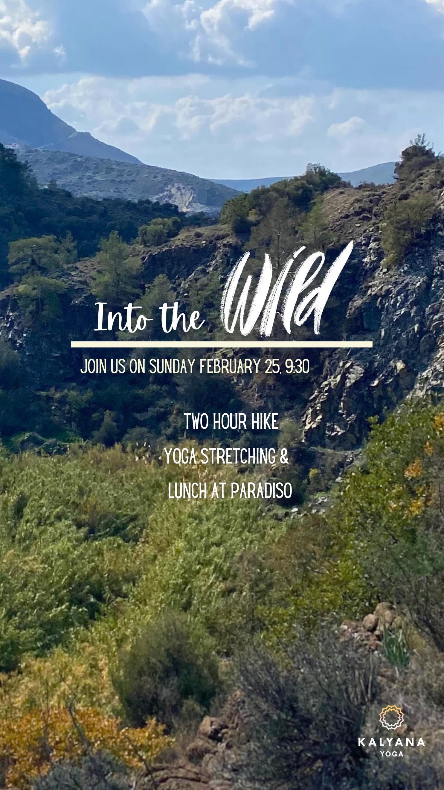 Join us on Sunday, the 25th of February for a day of blissful indulgence as we embark on a journey to rejuvenate mind, body, and spirit. Begin with a captivating two-hour hike through the pristine beauty of Finikaria village, where stunning lake and mountain vistas await at every turn. Let the serenity invigorate your senses as you traverse scenic trails. Consider it a Mindful Forest Bath.
After the hike, find your center with a tranquil yoga stretching group session with Michael from @kalyana_yogi amidst the idyllic setting of Paradiso Di Eros. Following your practice, opt to add a a community catered lunch by @italian_privatechef_cy .
We invite you then to unwind and bask in the tranquil beauty of our venue, nestled among olive trees with mesmerizing sunset views. Paradiso di Eros is all about love and connections. Engage in lively games like billiards and ping pong, rest in our Buddha tent, or find a seat on our lakeview deck, and gather around the crackling bonfire.
Hike starts at 10:00am promptly. Please arrive at Paradiso di Eros by 9:30am.
Price: 25 euros for guided hike and yoga stretching
Price with lunch: 40 euros. Pre-booking is required at 95524460.
Kids under 15: 15 euros for the hike and yoga stretch. 25euros with lunch.
Note: Hike is about 90-120 minute long. Come prepared with a water bottle, hiking shoes or trainers and expect to climb a few paths and cross a river. Don’t forget your camera to capture memories!
(Cancellation policy: 50% refund more than 7 days. No refund 7 days or less. Ticket is transferable anytime).