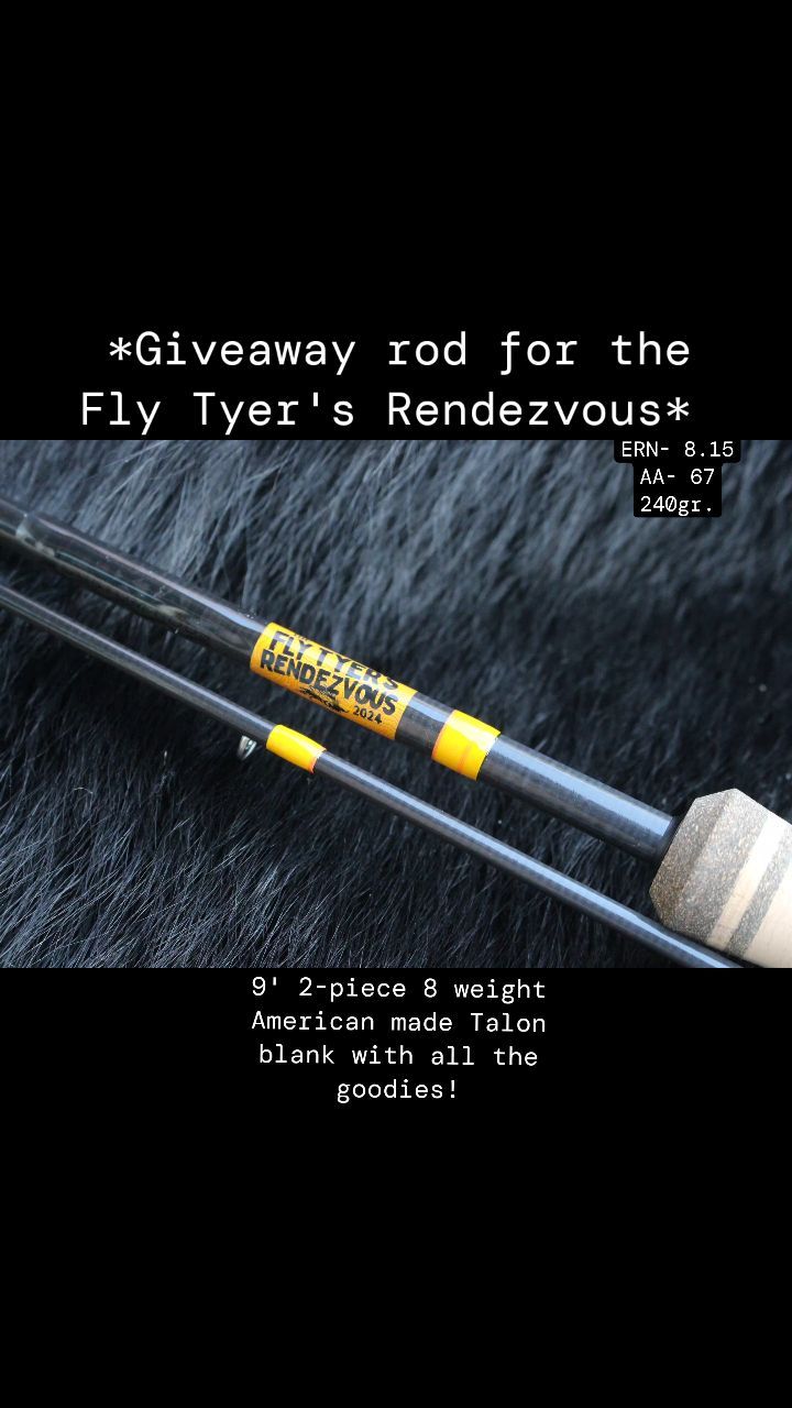 Huge thanks to all the great sponsors for this year's Rendezvous!
@nightmaremuskyflies @muskyfool @lucettebrewing @simmsfishing @rioproducts @renzettiinc @winstonrods @montanaflycompany @loonoutdoors @whitingfarms @harelinedubbin @flymenfishingco @gunnar_brammer