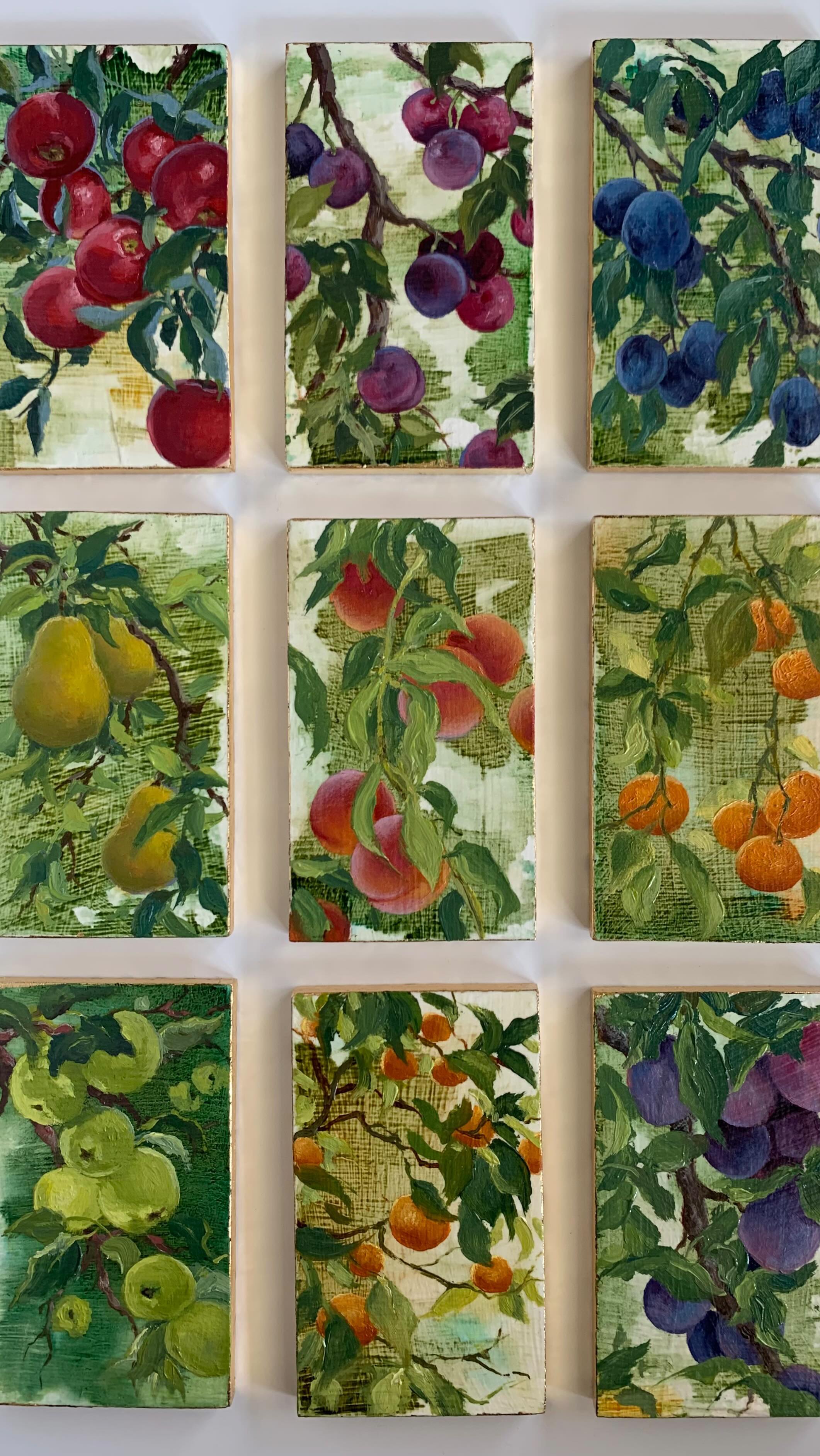 Sold out. Yesterday morning the first thing Pablo told me was that all these little paintings were sold out! It’s a great feeling to know there are collectors like you out there who are feeling the love for these little moments of joy like I do. Have you been to the JKR Gallery Business Card Art Show yet? It’s a fun one!!
#artpractice #artshow #artprocess #paintingprocess #creativeprocess #artistlife #tinyart #ldsartist #idahoartist #tinypaintings #gelliprint #fruitpainting #womenartists #businesscardartshow2023 #jkrgallery #calledtobecreative #businesscardartshow #oilpainting #paintwhatyoulove #artcollector #emergingartist #artistsoninstagram #contemporaryart #contemporaryartist #fineart #artpractice 