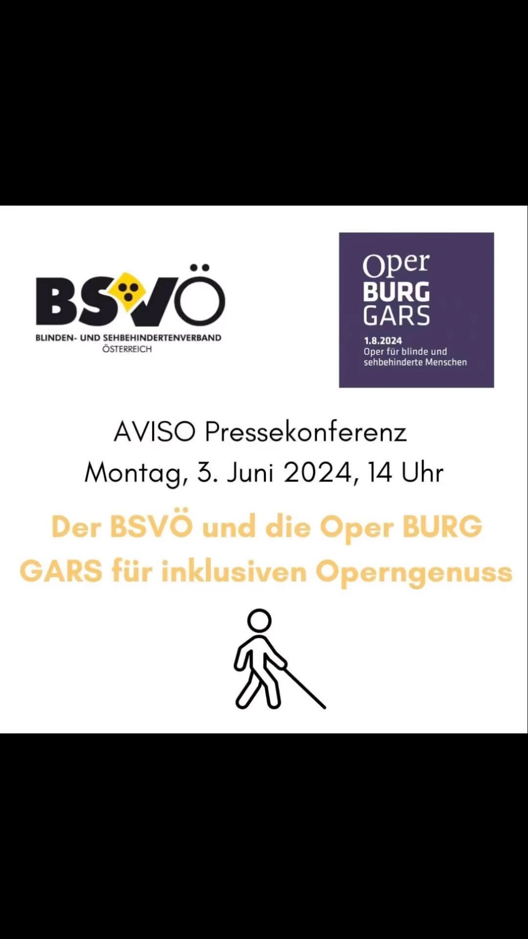 NEWS ❗️ PRESSEKONFERENZ des BSVÖ & Oper BURG GARS 📰📺 Intendant der OBG und Präsident der HILFSTÖNE KS Clemens Unterreiner @clemensunterreiner ermöglicht bei der Oper BURG GARS @operburggars_official Oper für blinde und sehbehinderte Menschen 👁️🎶 Wir freuen uns schon sehr auf die Pressekonferenz am Montag 3.6 ⏰ 14:00 im @cafelandtmann ❗️Ein wichtiger Meilenstein in der Kunst & Kultur Inklusion Österreichs 🇦🇹 @bsvoe_austria @audio2_wien_hamburg @nicolai_produktion @raiffeisen @hilfstoene #ClemensUnterreiner #kammersänger #österreich #inklusion #operfürblindeundsehbehindertemenschen #ViennaBaritone #unterreineropera #pressekonferenz #bsvö #unterreiner #intendant #operburggars #garsamkamp #oper #opera #charitygentleman #hilfstoene #operasingers #operalover #letsopera #musik #news #kultur #OperaNews #letsopera #liebestrank 📸©️CU | OBG | HILFSTÖNE