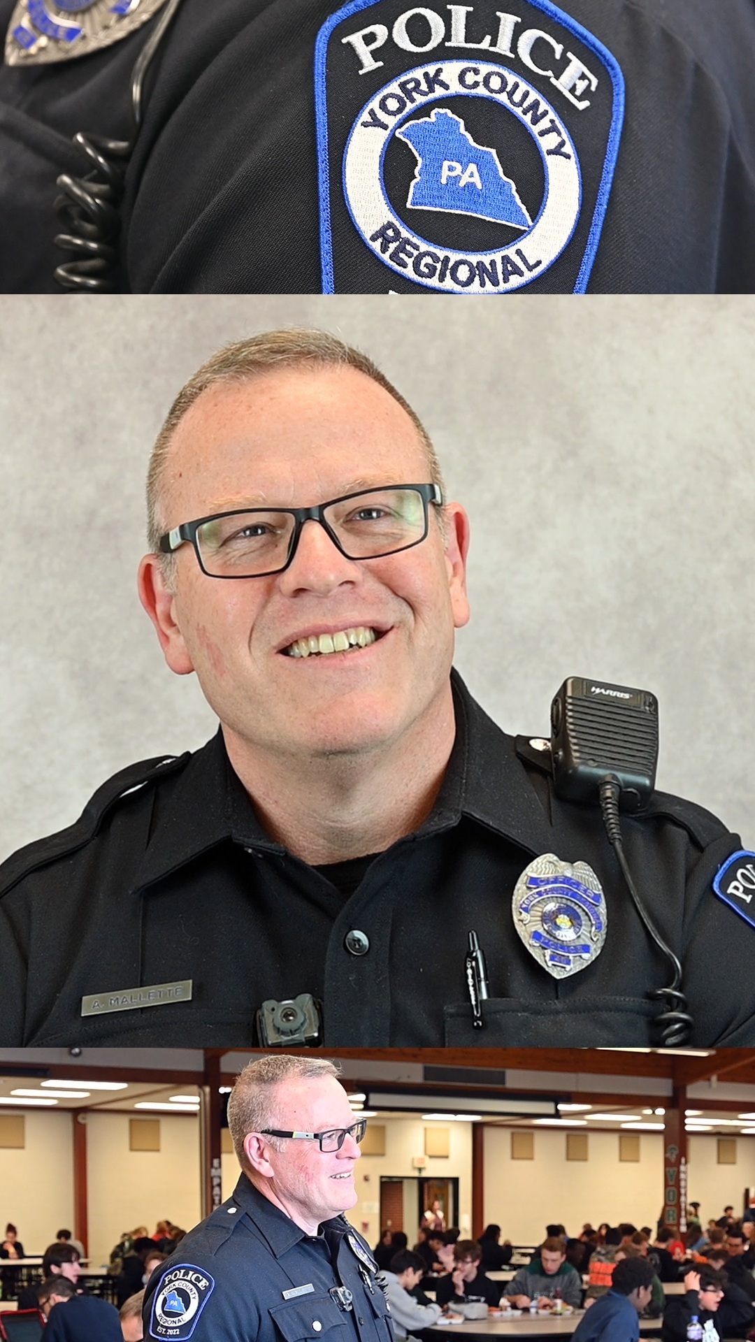 We are #YorkTechProud to introduce our new student resource officer, Ofc. Andy Mallette! He is taking over for Ofc. Mark Price, who is retiring and transitioning to a new role. Please watch the video to learn more about our newest Spartan.