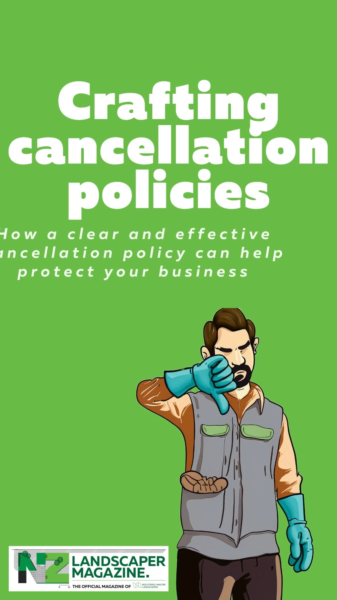 Worried about business admin keeping you off the pools? Having a proper cancellation policy can more than make up for it – click the link to find out more!
https://www.nzlandscapermag.co.nz/post/crafting-cancellation-policies