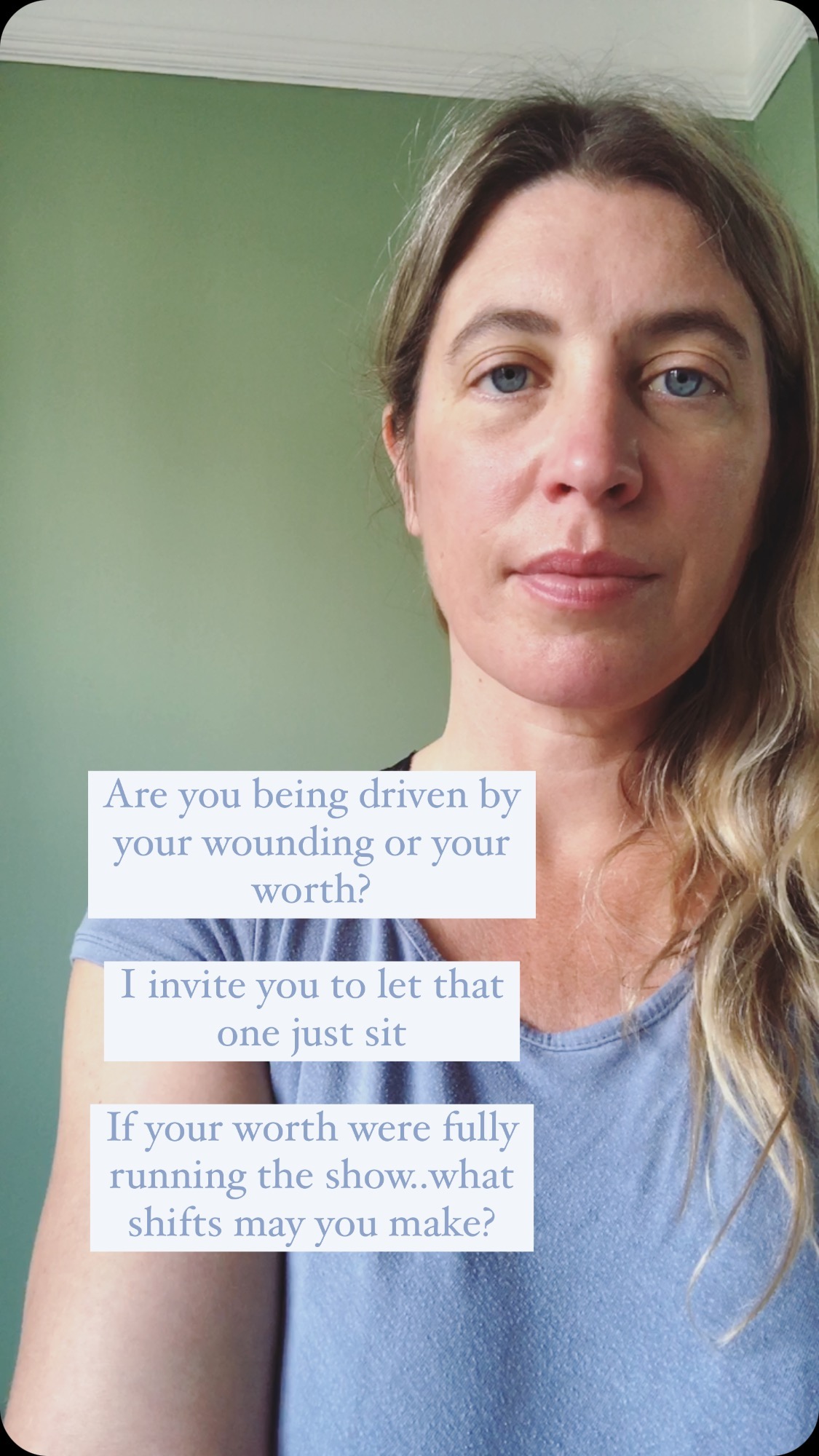 An invitation to consider..
Are you being driven by your wounding or your worth…
I invite you to let that one just sit
If your worth were fully running the show..what shifts may you make?
❣️