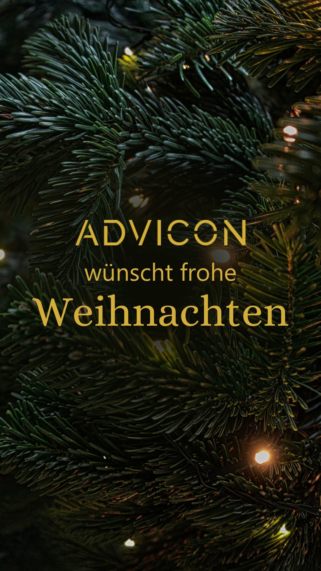 🎄✨ Danke für ein erfolgreiches 2024! ✨🤝
Unser Team der ADVICON AG bedankt sich herzlich bei allen Mandanten für die vertrauensvolle Zusammenarbeit und die gemeinsamen Erfolge in diesem Jahr. 🌟
Mit diesem Video senden wir Ihnen unsere besten Wünsche für eine besinnliche Weihnachtszeit und einen erfolgreichen Start ins Jahr 2025! 🎁🍀
#Weihnachtsgrüße #Erfolgreiches2024 #ADVICON