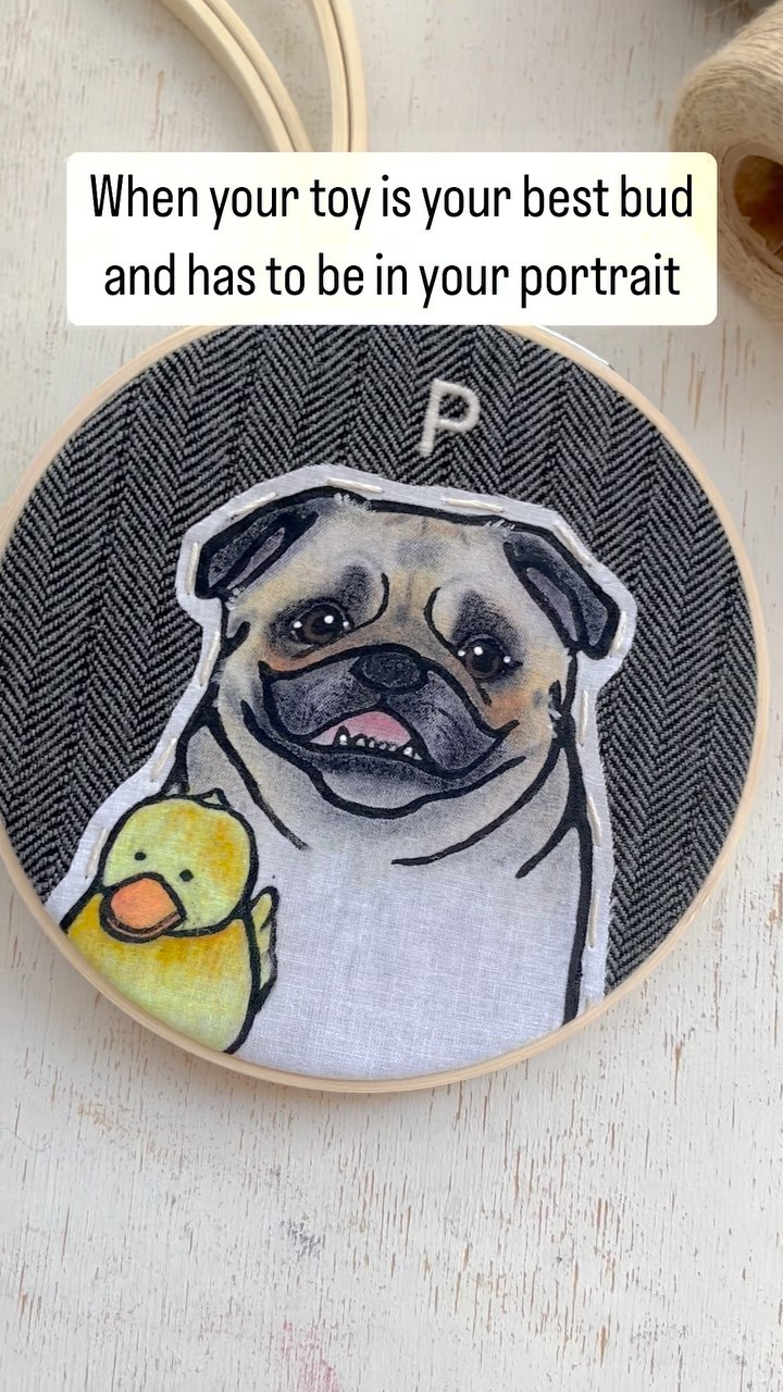 Gotta have duckie!
.
.
.
.
.
#custompetportrait #custompetportraits #petportraits #petportrait #petportraitartist #petportriature #etsy #etsyhandmade #pug #puglove #puglover #pugnation #pugpuppy #pugworld #pugoftheday #ilovemypug #pugpuppies #pugface #pugfamily
