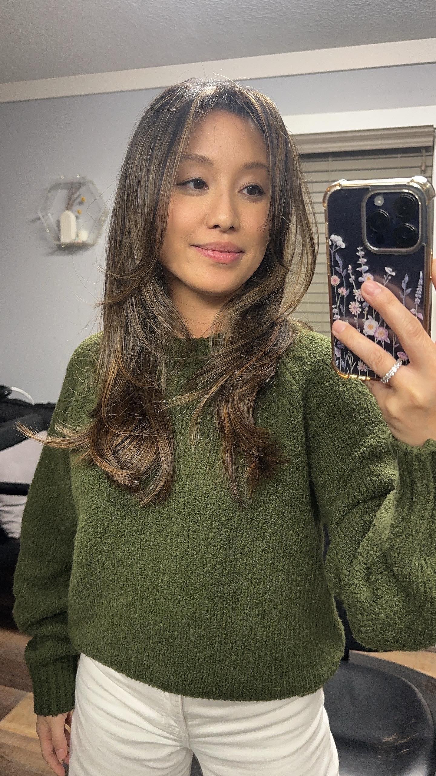 Caramel Latté please!! Book your next appointment with me for your next haircut and haircolor.
I still have my e-gift card promotion going on, see other post for more info.
.
.
.
I do #haircut #makeup #facials #browshaping #skincareconsultation #makeupconsultation #hairstyling #updo #wave #perm #haircolor #balayage #highlights #brunettes #blondes #keratinsmoothing #airtouchombre
I am a #mn #hairstylist #haircolorist #makeupartist #estethician #cosmetologist #womanowned #hmong #smallbusiness
#marinathebeautybff #thebeautybffsalon
#matthewrobertsalon #hairbrained
www.thebeautybff.com