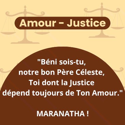 "Béni sois-tu, notre bon Père Céleste, Toi dont la Justice dépend toujours de Ton Amour"
MARANATHA !
N'hésitez pas à aimer et partager à votre entourage ❤️
#priere #priencore #louange #biblique #foi #foichretienne #hosanna #dieuestamour #dieuestgrand #dieuestjuste #dieuestpuissant #dieuseulsuffit #dieufidele #jesuschrist #maranatha #pèrecéleste #beni #amen