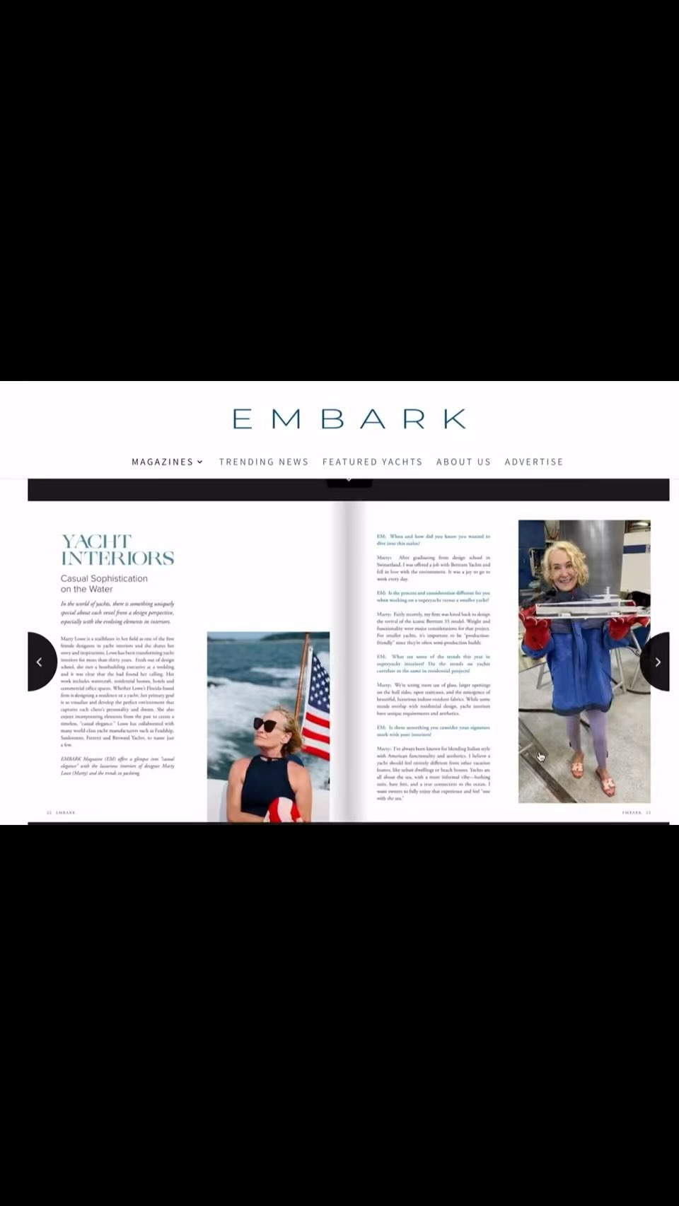 Excited to see M2D featured in @embarkmag Fort Lauderdale 2024! As Ryan Altman shares, “Artistry is in our DNA.” At M2D, we bring a unique, bold approach to yacht interiors, blending light, neutral tones with vibrant accents to create unforgettable designs. Honored to carry on this legacy and keep pushing creative boundaries. Dive into the feature to learn more about our vision!” Read the full article – link in bio!
#M2DDevelop #RyanAltman #YachtInteriors #Embark2024 #ArtistryInOurDNA #FortLauderdaleDesign