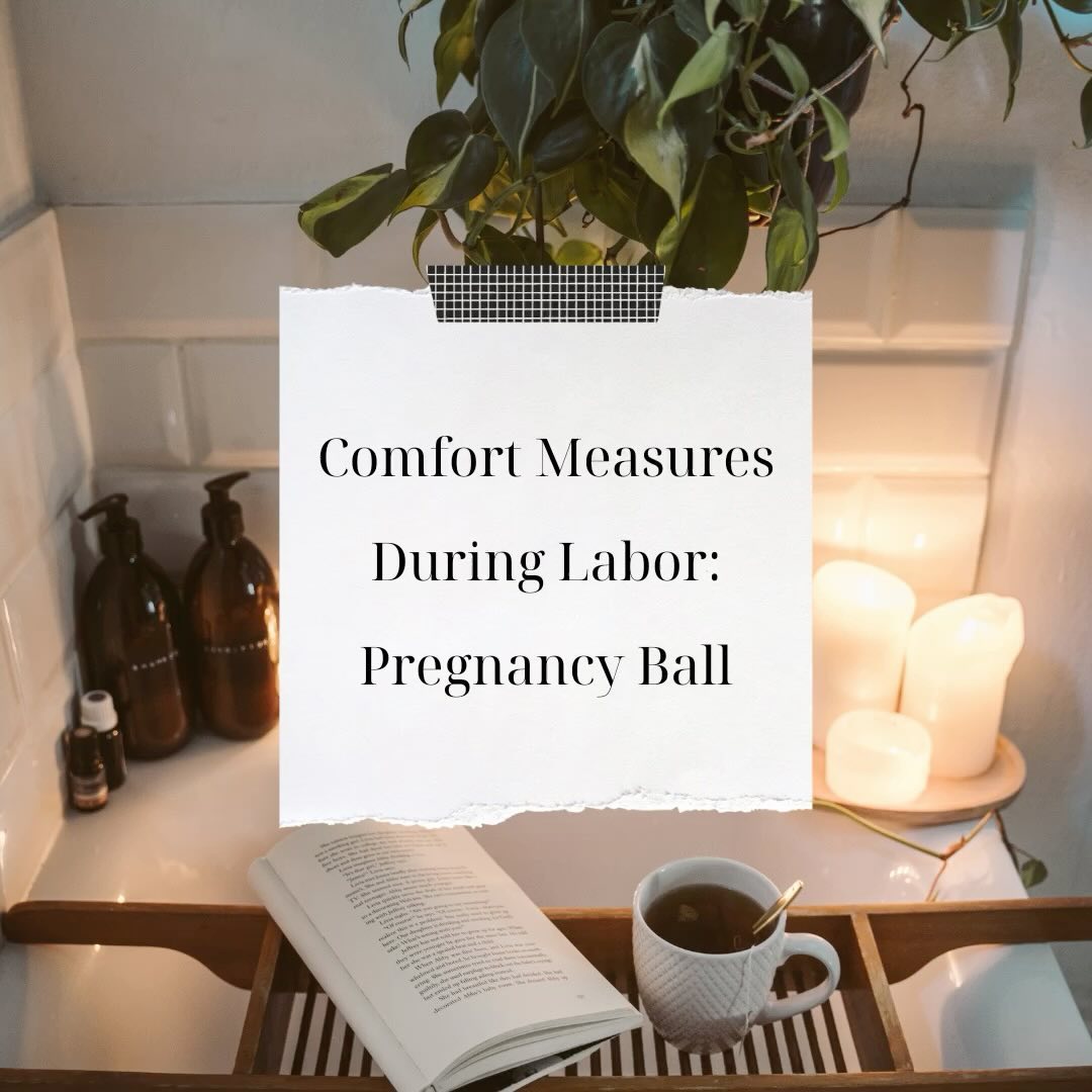 Comfort Measures: Pregnancy Ball
Bouncing on a pregnancy ball can feel great- but it doesn’t always help with progression of labor.
Here are 5 ways to use a pregnancy ball during labor.
🌿 Diaphragmatic breathing
🌿 Pelvic circles or tilts
- remember to keep feet on the ground
🌿 Figure 8s
- remember to keep feet on the ground
🌿 Child’s pose
🌿 Child’s pose with bilateral hip squeezes
*great for back labor*
#pelvicfloorphysicaltherapy #doula #charlottebirth #charlotte #birthdoula #comfortmeasures #comfortmeasuresforbirth #birthingperson #hospitalbirth #birthprep #relaxation #pregnancy #birthingballexercises