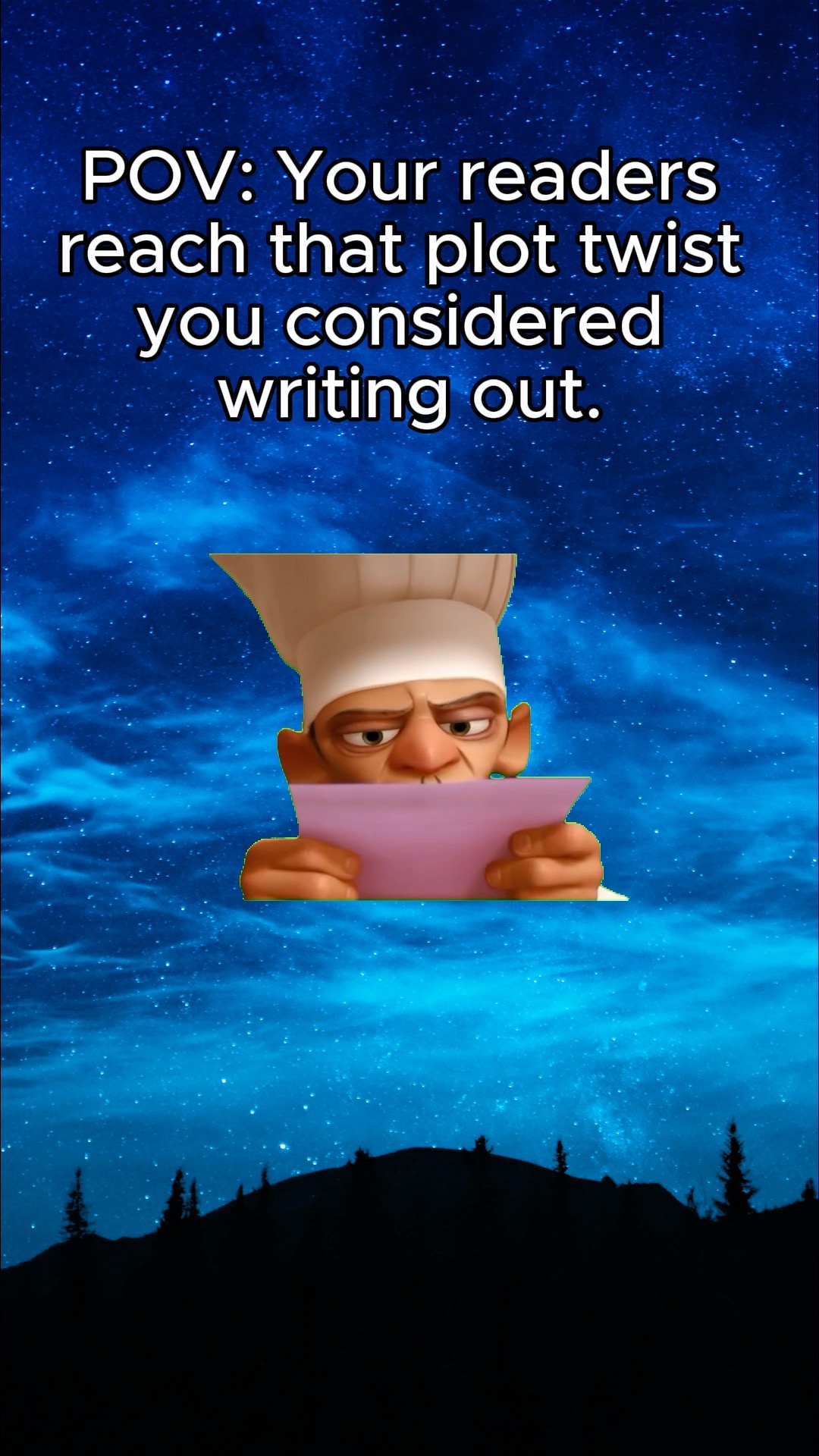 What plot twist STILL has you reeling? 🫢 #writingmood #noveleditor #indiesareworthit #amwriting #writingmotivation #instawrimo #writersblock #freelanceeditor #writinglife #bookeditor #aspiringauthor #writingtips #writingadvice #amediting #writerscommunity #nanowrimo