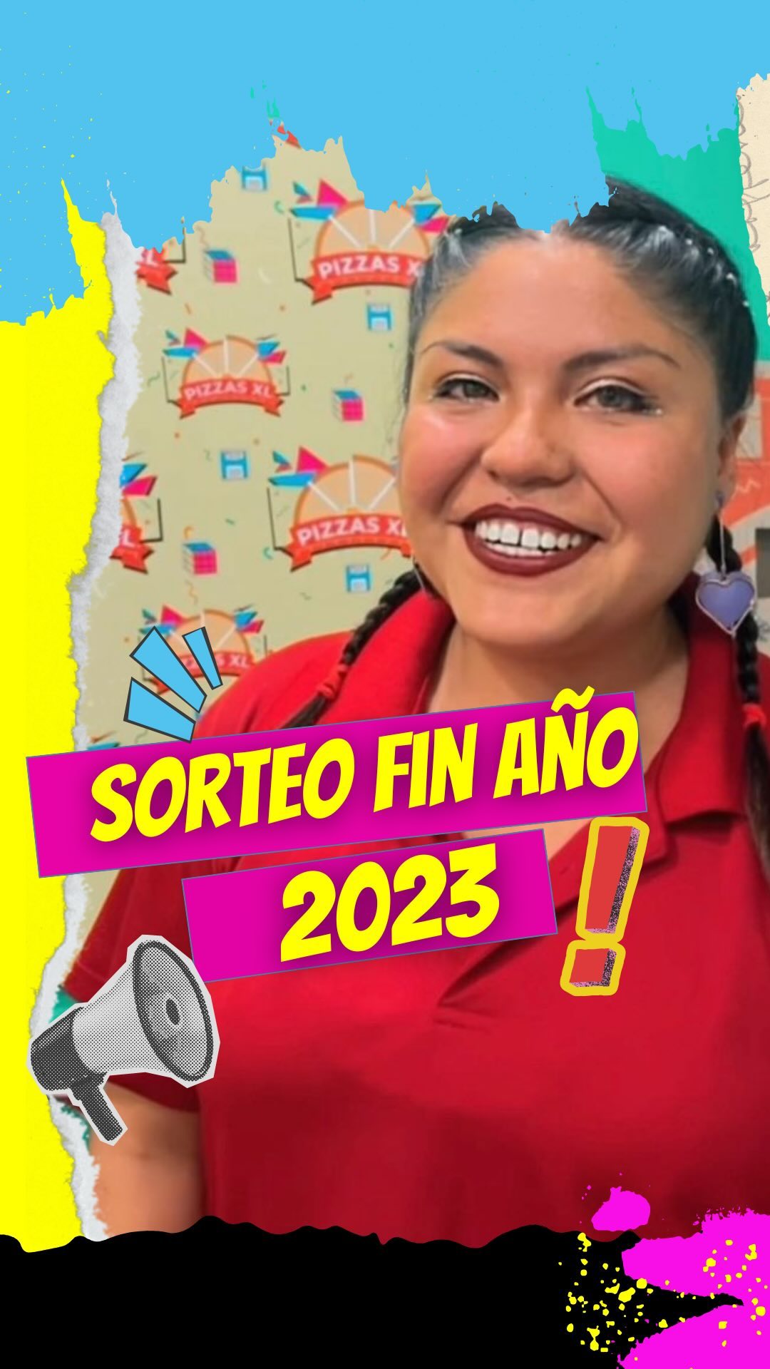 PRIMERA PARTE DEL SORTEO FIN DE AÑO 🍕 ✨
PIZZAS M + LATAS ✨