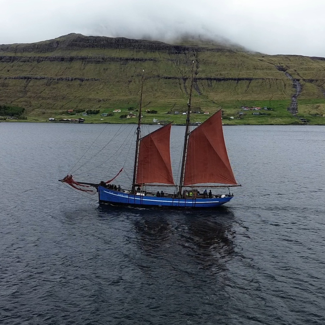 The strait between the largest islands: Streymoy and Eysturoy is a perfect destination for a scenic cruise.