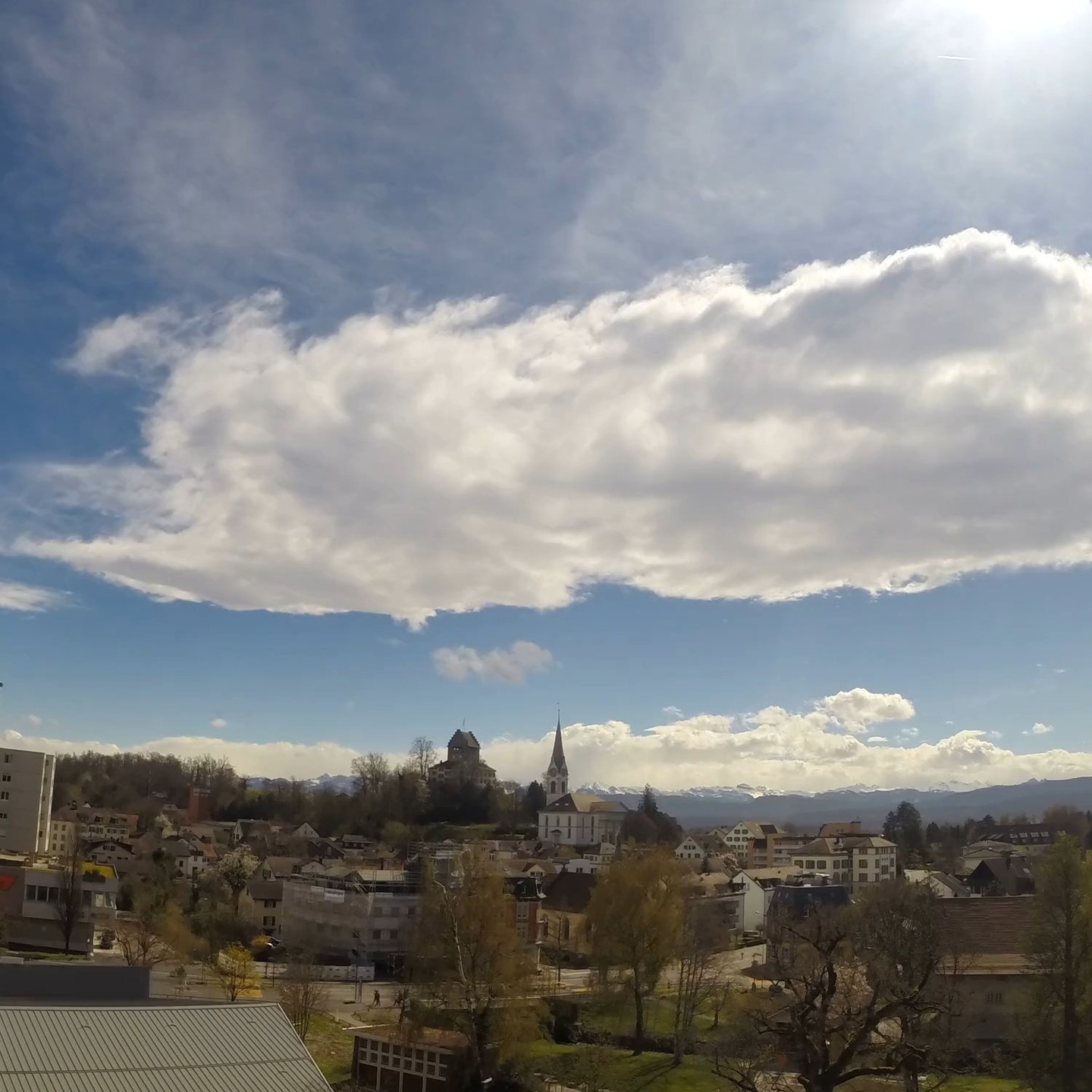 31.03.2024 Kelvin-Helmholtz Wellen über dem Schloss Uster #kelvinhelmholtz