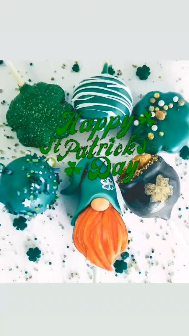 Happy St Patrick's day to all those celebrating. May you have be blessed with the luck of the Irish.
.
.
#stpatricksday
#cakepops#cakepoplady #cakepopstagram#cakepopdecorating #party #desserttable #hostessgift #localbaker#palmharbor#safetyharbor#tarponsprings#dunedin#clearwater#tampa
