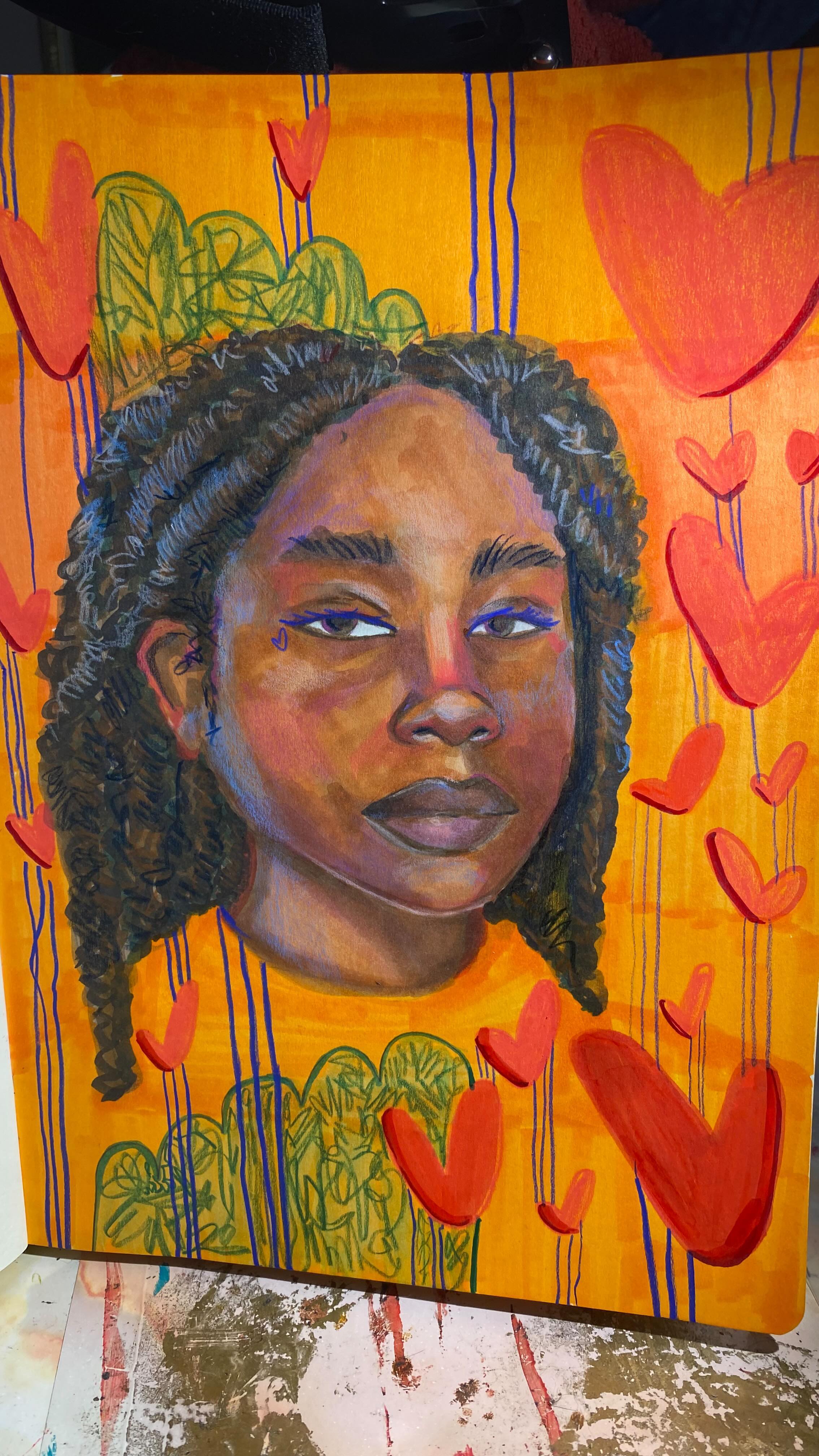 Just a little something I drew 🧡🥕🔸✨
Tell me why I haven’t used these markers in a while 🤔 … I love them so much 😭 I need to do more. Ohuhu markers lokey are the best 😭
Y’all like ohuhu or nahh ? 🤔🤔🤔 ⬇️
On another note … $B really put out a banger ✨ idk why their concert has to be in Raleigh tho 👀 anyone going ?