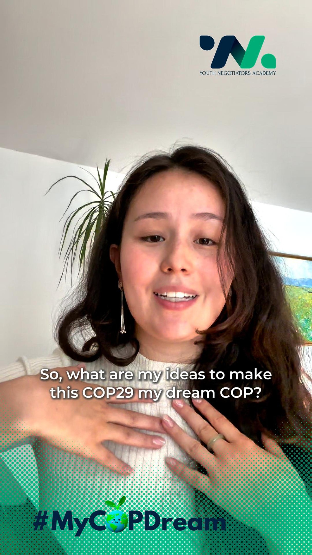 Happy #WorldDreamDay ๐! @saragrambs, a young negotiator who'll be attending #COP29 this year with the 3rd Fundamental Cohort of our Climate Youth Negotiator Programme (CYNP), shares her hopes and dreams for #COP:
๐ญ That youth are recognized as rights-bearing decision makers with innovative ideas to drive meaningful #ClimateAction.
๐ญ That there is true international solidarity and collaboration from all parties.
๐ญ That climate policy be designed to empower the marginalised groups that are most vulnerable to #ClimateChange.
What's your COP Dream? #MyCOPDream ๐