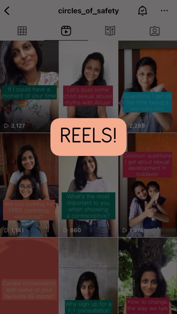 We’re all about using reach and influence for a good cause, and that is exactly what we set out to do for Anuja Amin, Founder of @circles_of_safety, an initiative that helps prevent child sexual abuse.
Check out how we used IG Reels to amp up her reach and promote comprehensive sex ed to parents and educators around the world!
Still wondering if Reels really work? Here are our top tips on making the most of our most loved IG feature!
▪️Use fun transitions
▪️Get creative with metaphors
▪️Use trending audios
▪️Leverage bite-sized content that’s impactful
▪️Follow-up with other content formats
.
.
.
.
#CaseStudy #Branding #BrandAesthetic #BrandIdentity #GraphicDesign #DigitalDesign #DigitalMarketing #MarketingAgency #GraphicDesign #ContentMarketing #Branding #SmallBusiness #SmallBusinessMarketing #CreativeAgency #DigitalDesign #SmallBusinessOwner #ContentMarketingAgency #OrganicContent #PerformanceMarketing #ContentCreation #AdAgency #MarketingAgency #DigitalMarketingIndia #MarketingCaseStudy #Reels #IGReels #ReelsforReach #ChildSexualAbusePrevention #ReelQueen #BestReels #NewReels